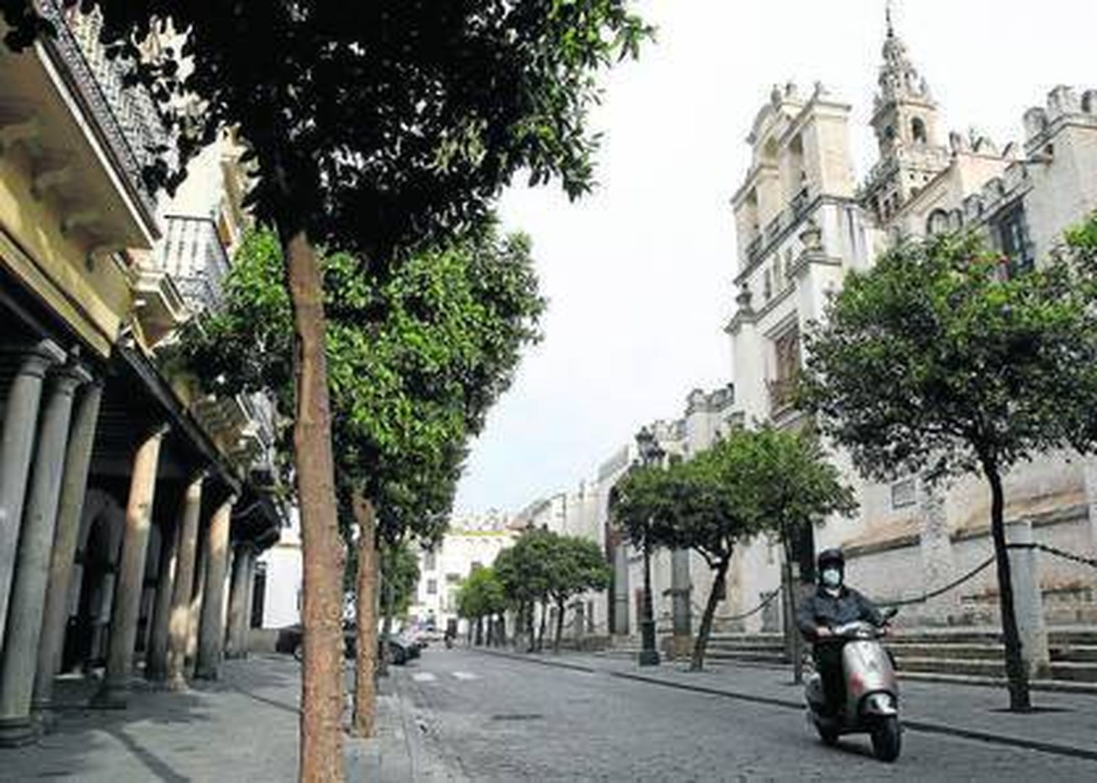 Calle Alemanes. Arriba, Otto Moeckel.