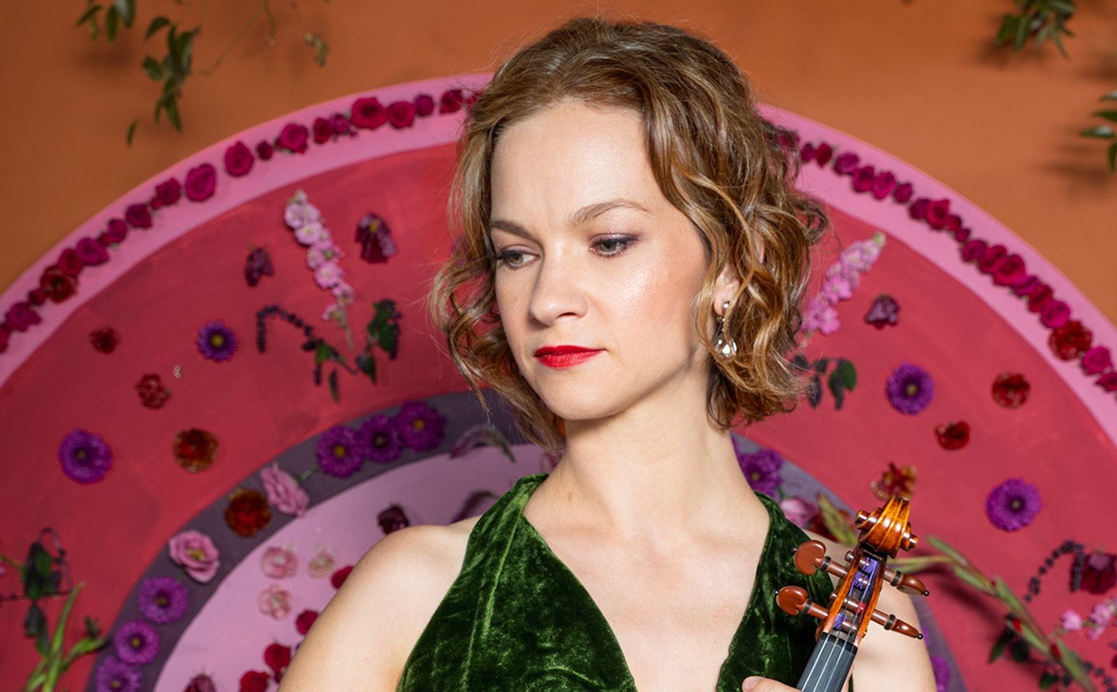 La violinista estadounidense Hilary Hahn.
