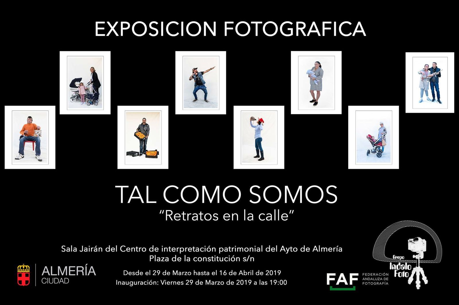 Cartel de la nueva exposición del Grupo Indalo Foto