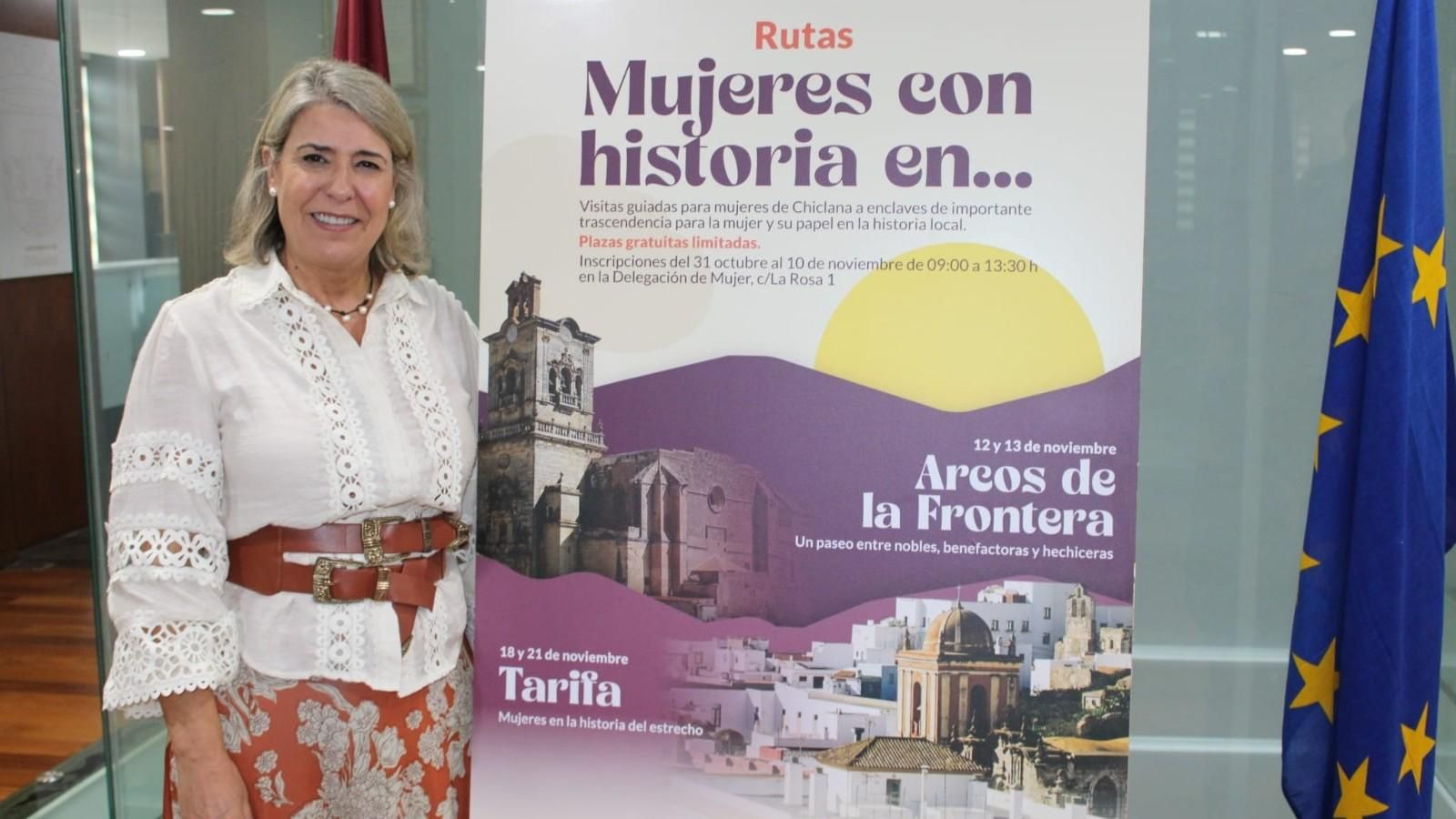 Presentación de la iniciativa 'Mujeres con historia' en Chiclana