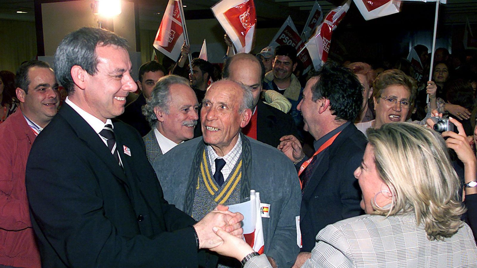 El PSOE, en las elecciones de 2004.