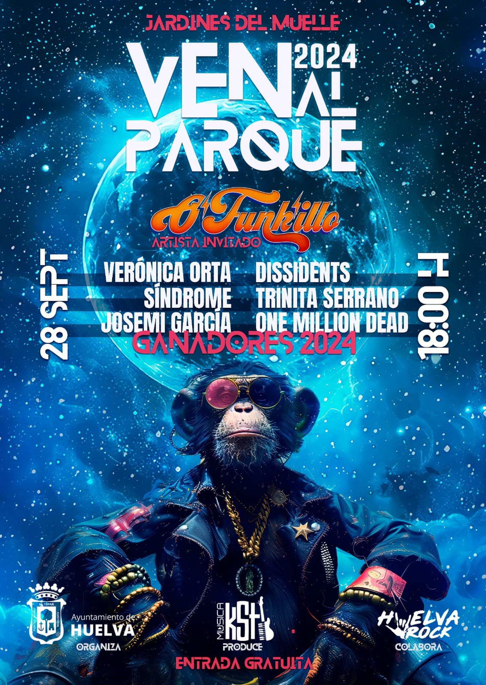 Ganadores de 'Ven al parque'.