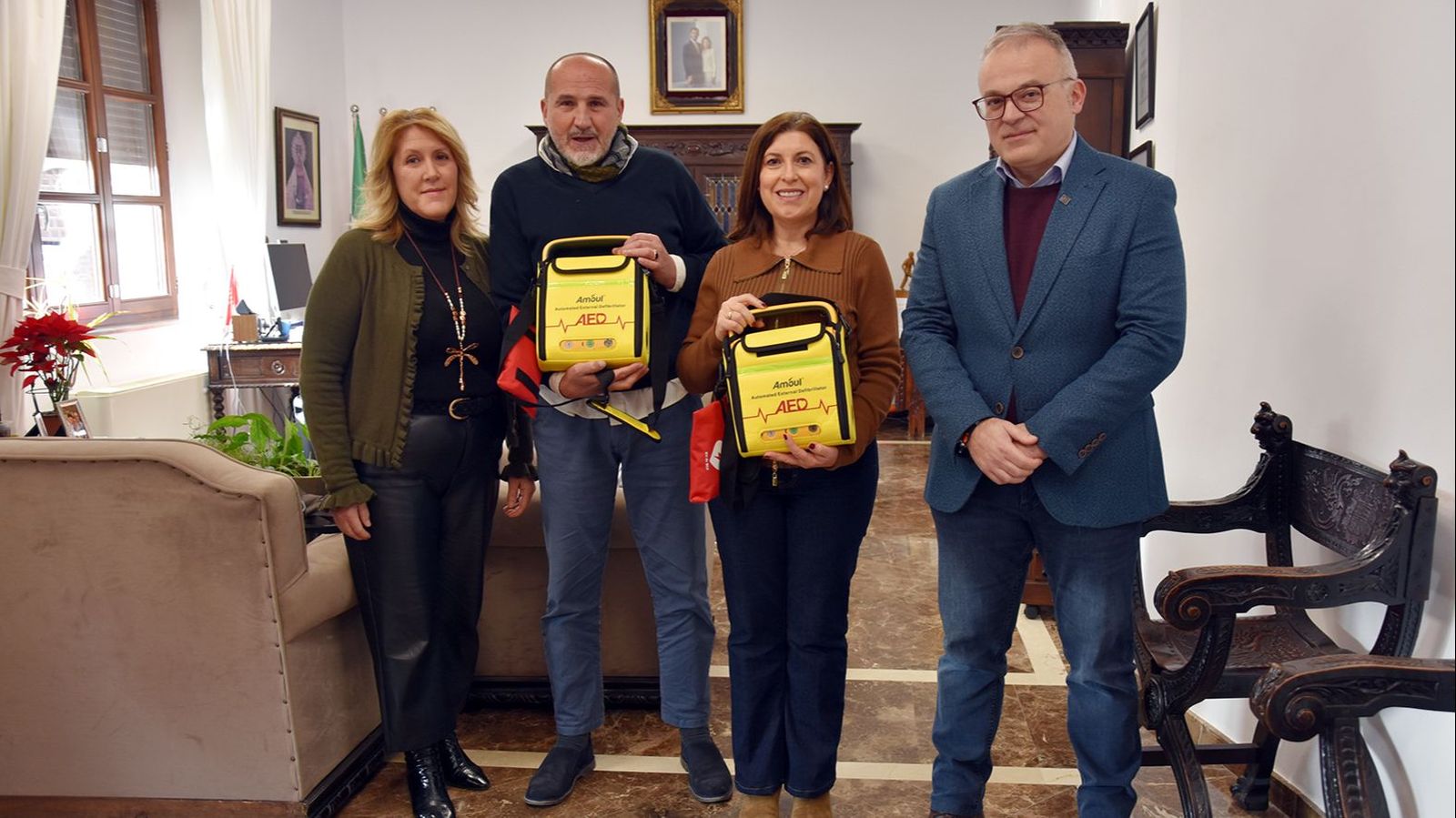 Baza incorpora dos nuevos desfibriladores