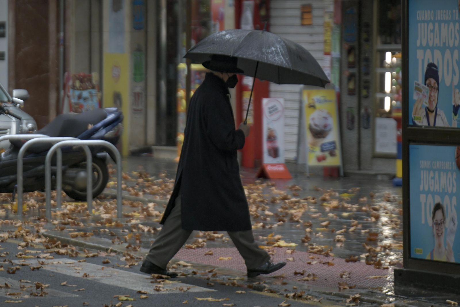 Fotos: día de lluvia en Granada