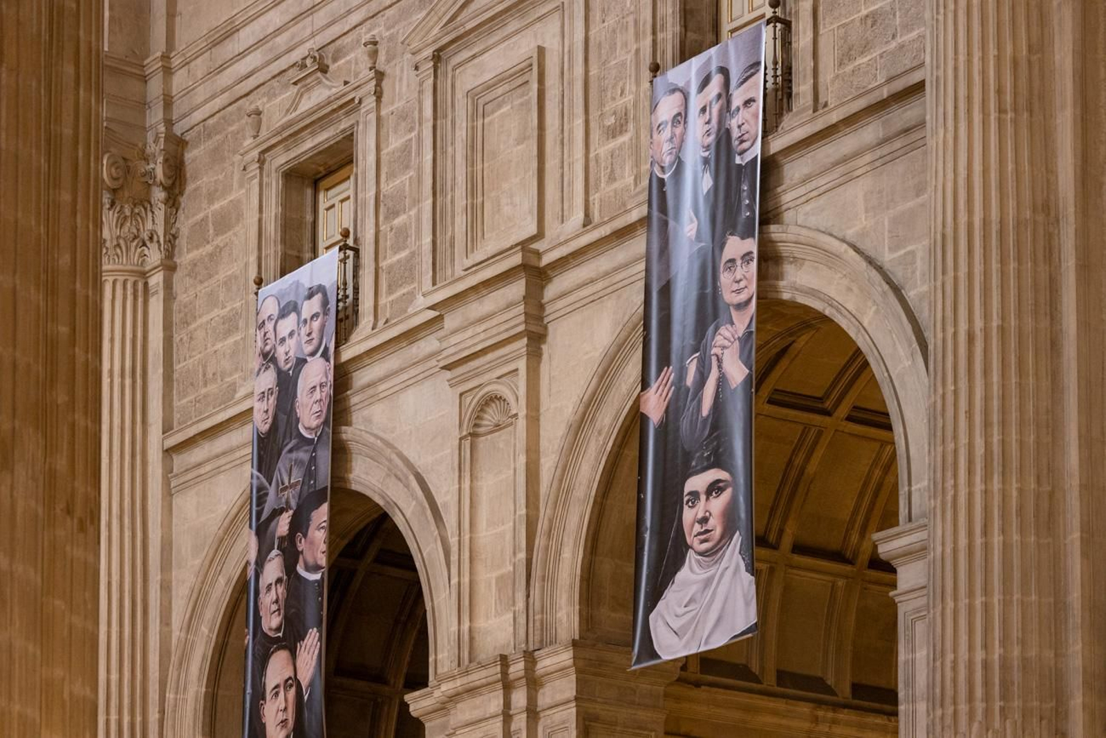 Ceremonia de beatificación de 124 mártires de la Iglesia de Jaén