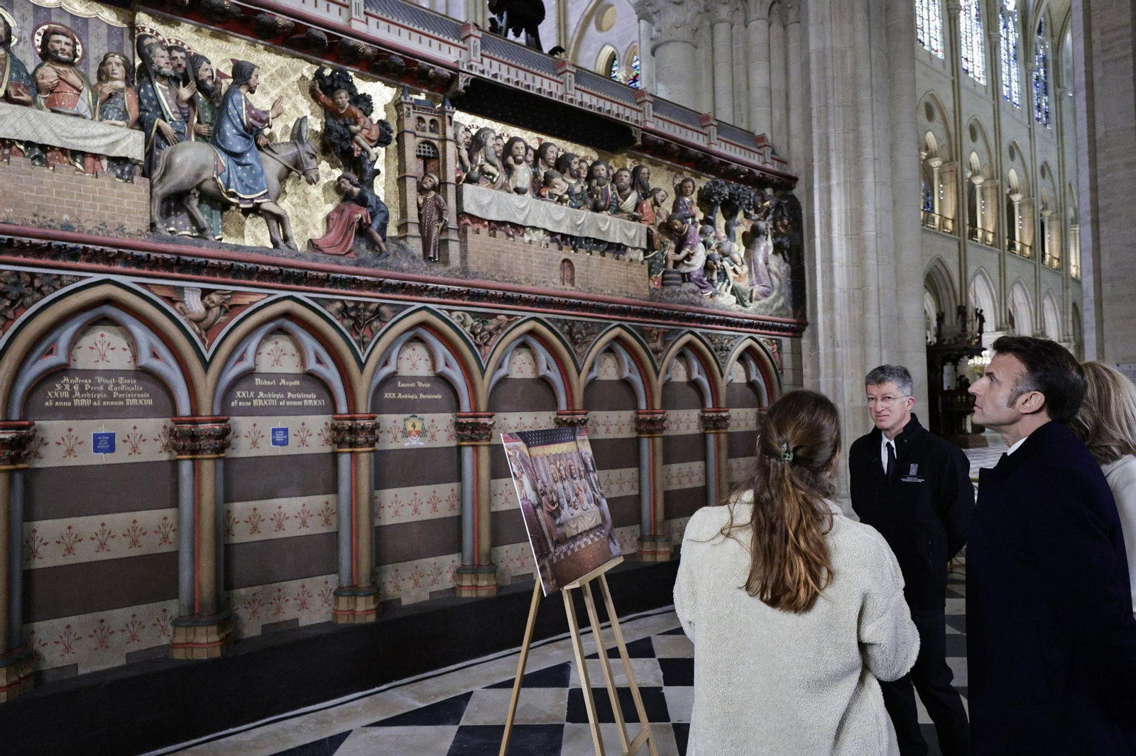 Así es el nuevo interior de Notre Dame tras la restauración Así es el nuevo interior de Notre Dame tras la restauración