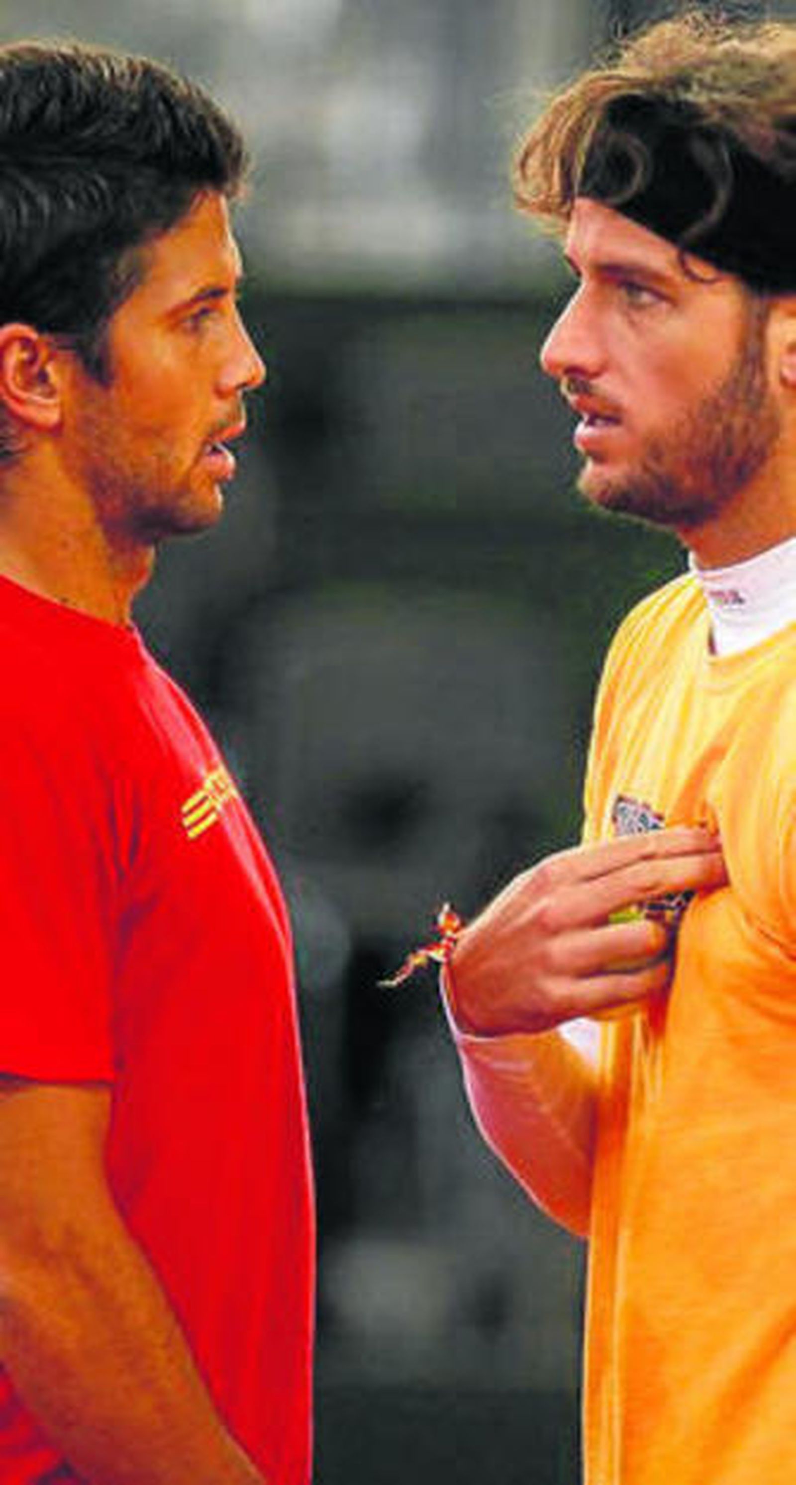 Verdasco y Feliciano.