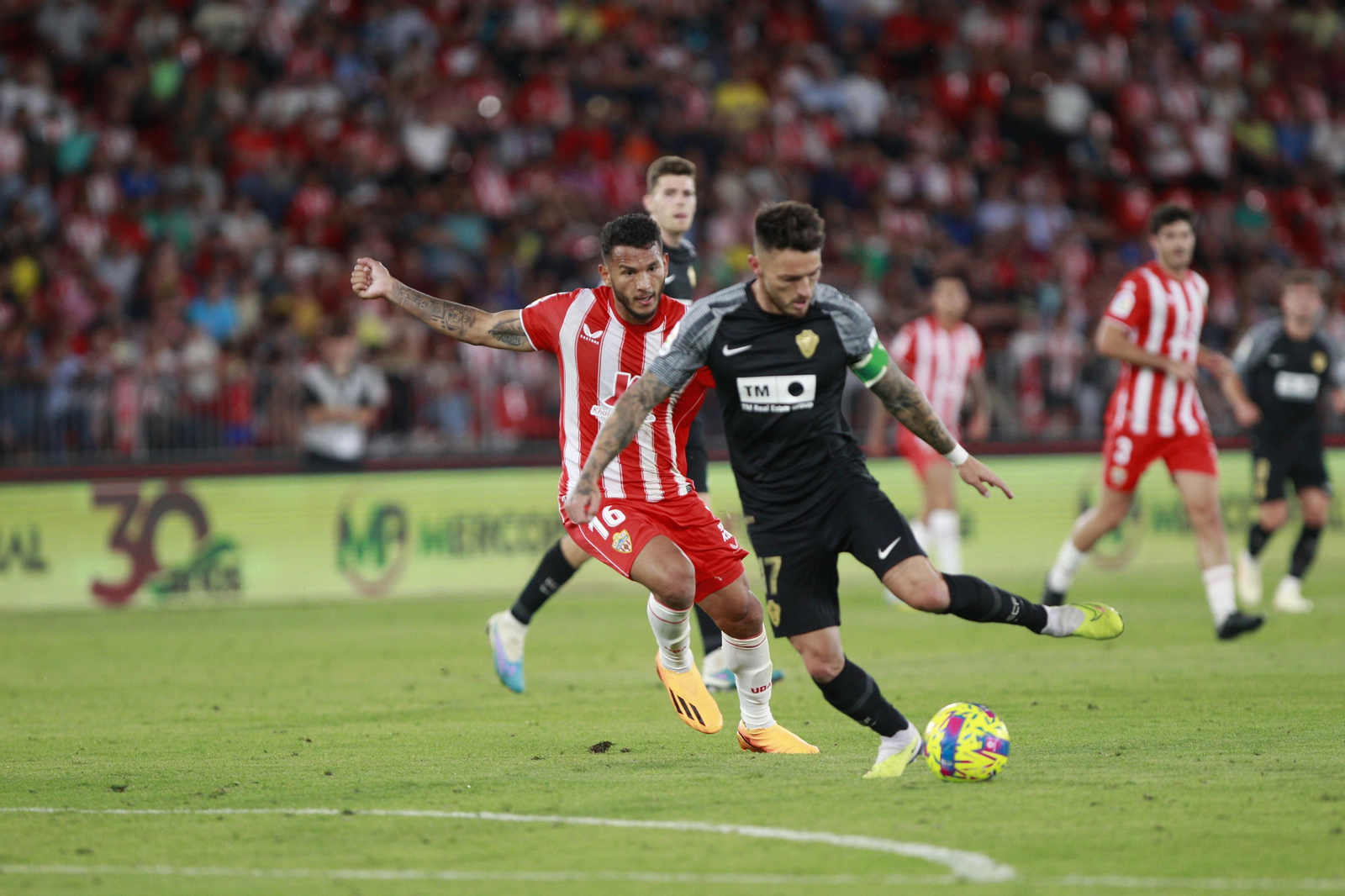 Imágenes del partido U.D. Almería-Elche C.F.