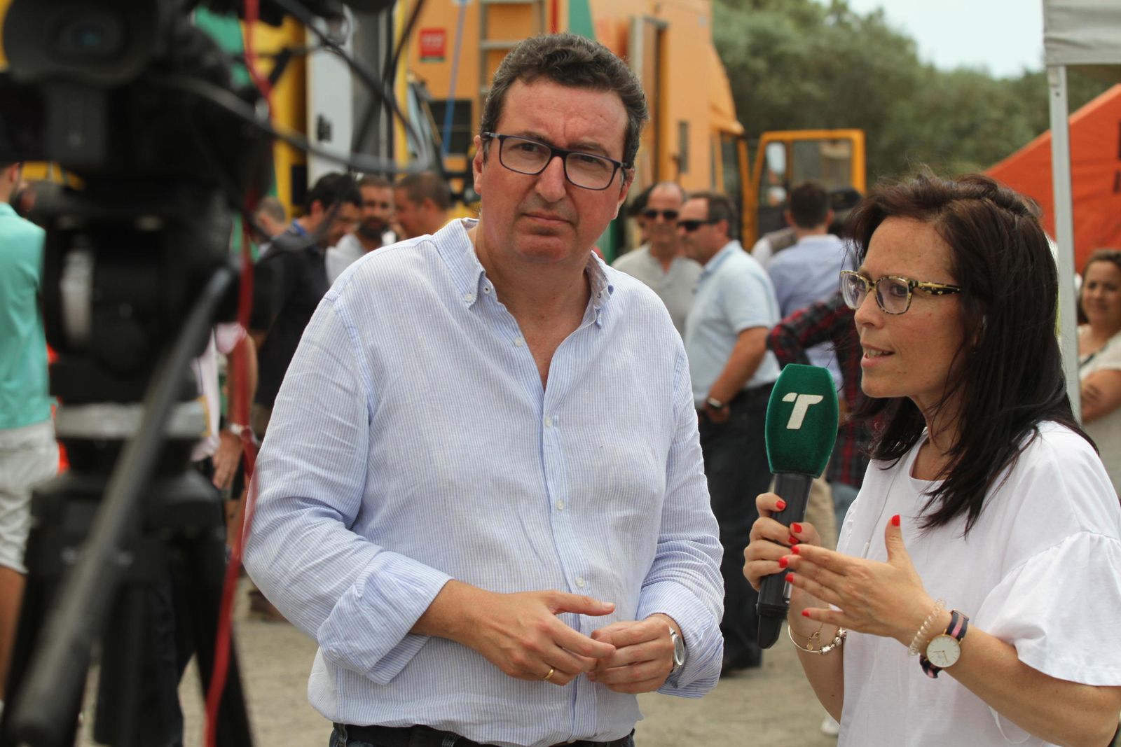 Las imágenes del incendio en Moguer y Mazagón