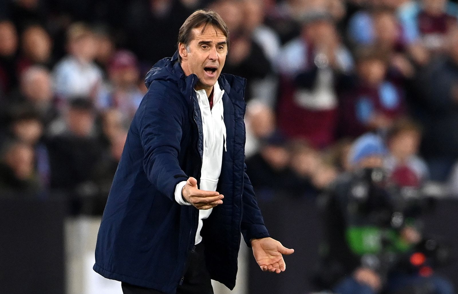 Las imágenes del West Ham - Sevilla