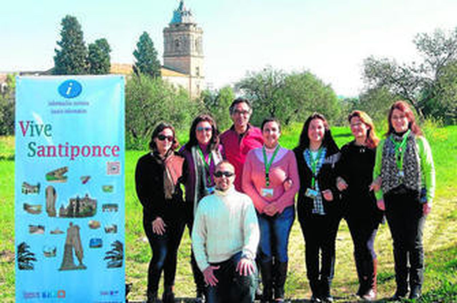 Una monitora de Vive Santiponce.