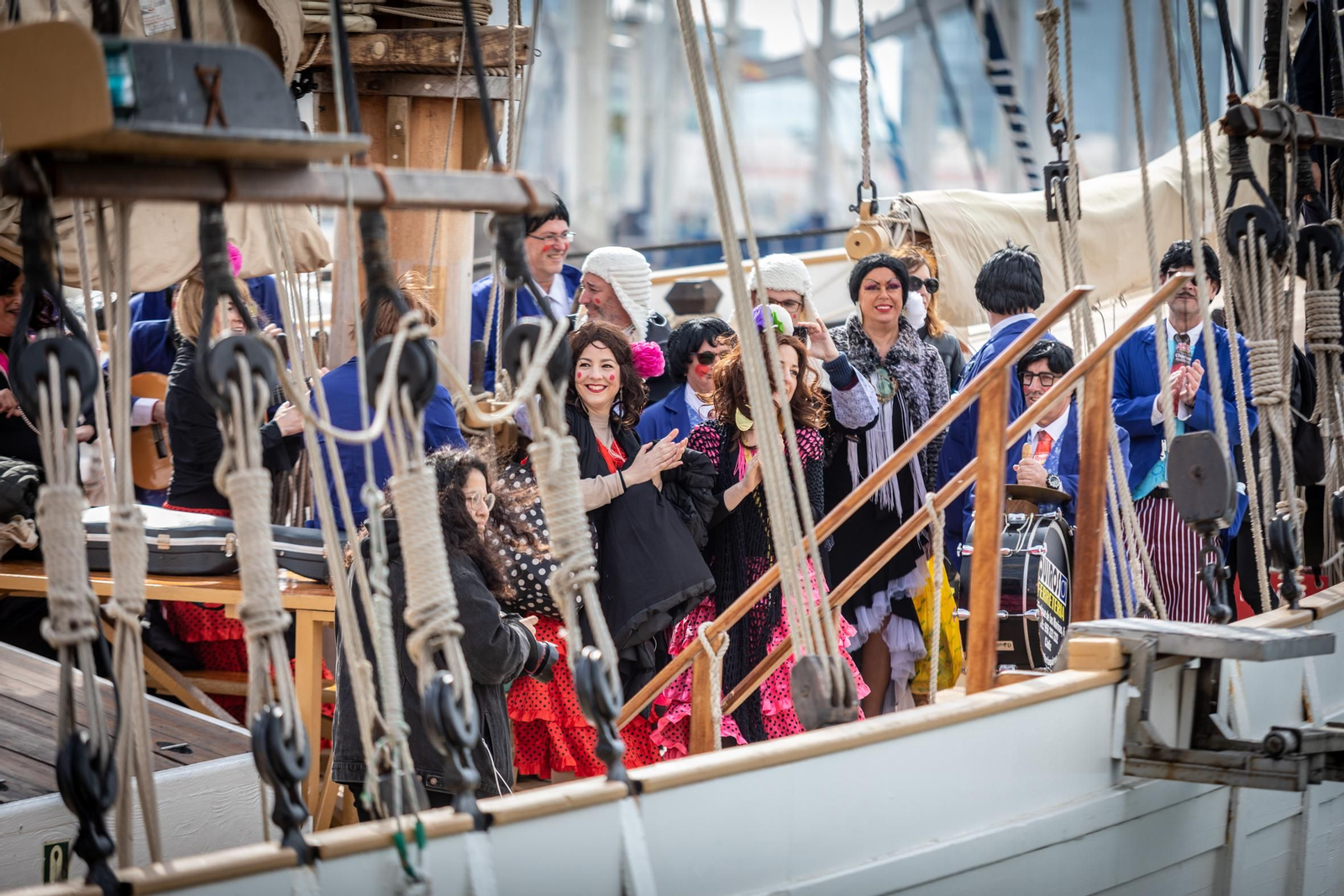 Las callejeras de Cádiz en la Ciudad Condal