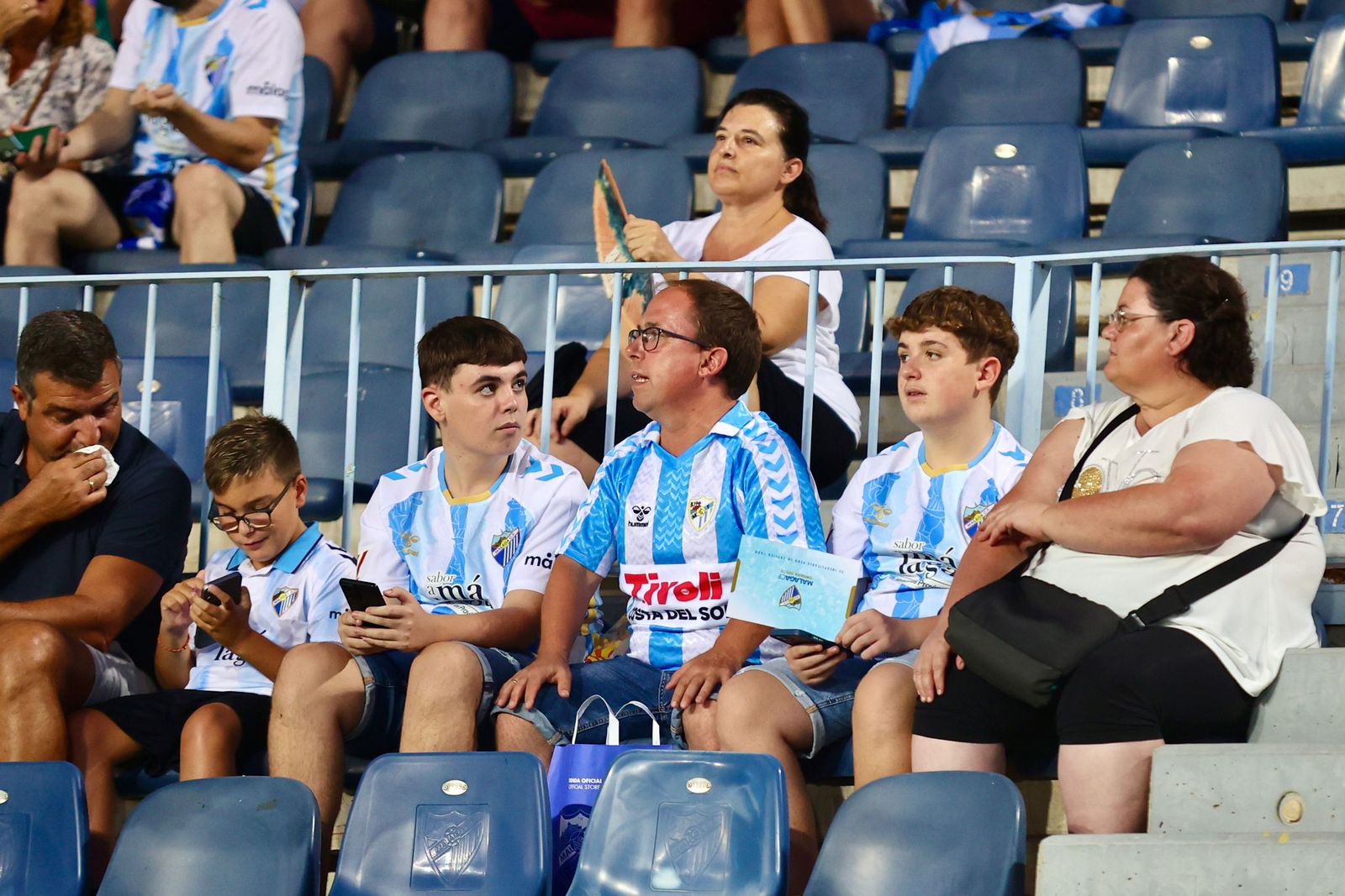 Búscate en las gradas de La Rosaleda en el Málaga CF - Albacete