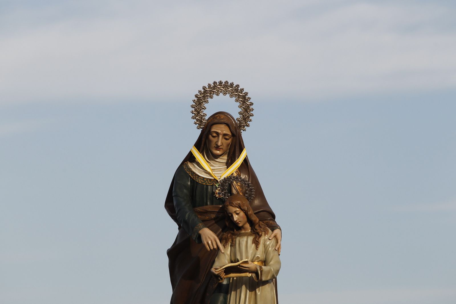 Fotogalería cucaña y procesión Fiestas Santa Ana Roquetas de Mar