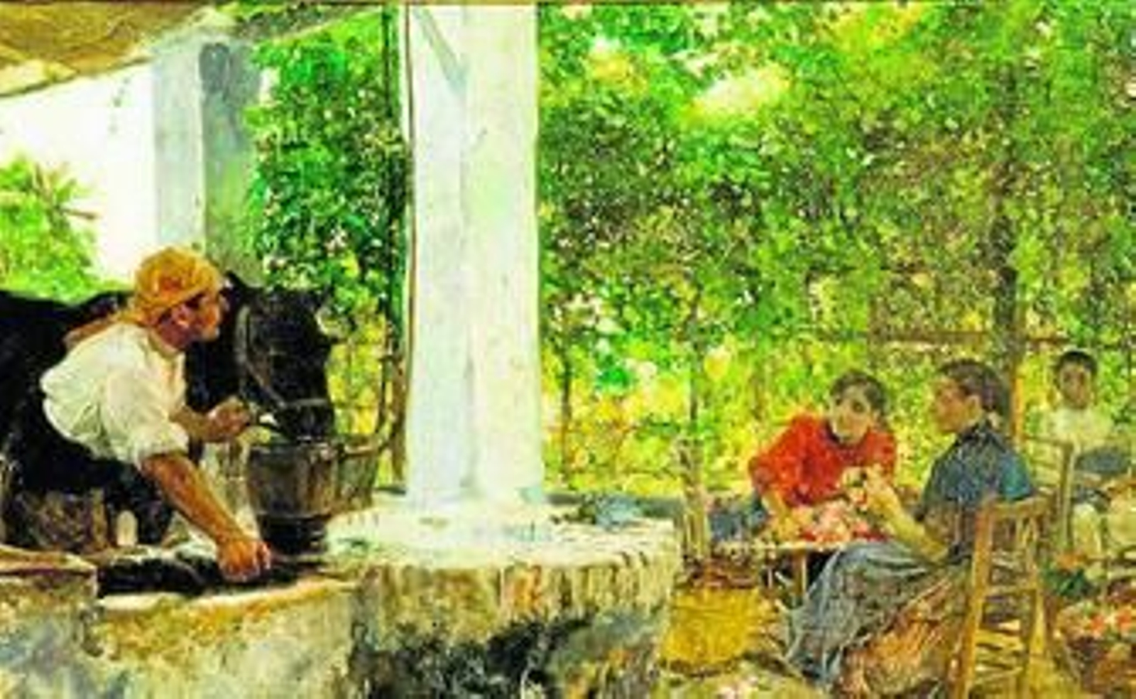 'Floristas', del valenciano Joaquín Sorolla.