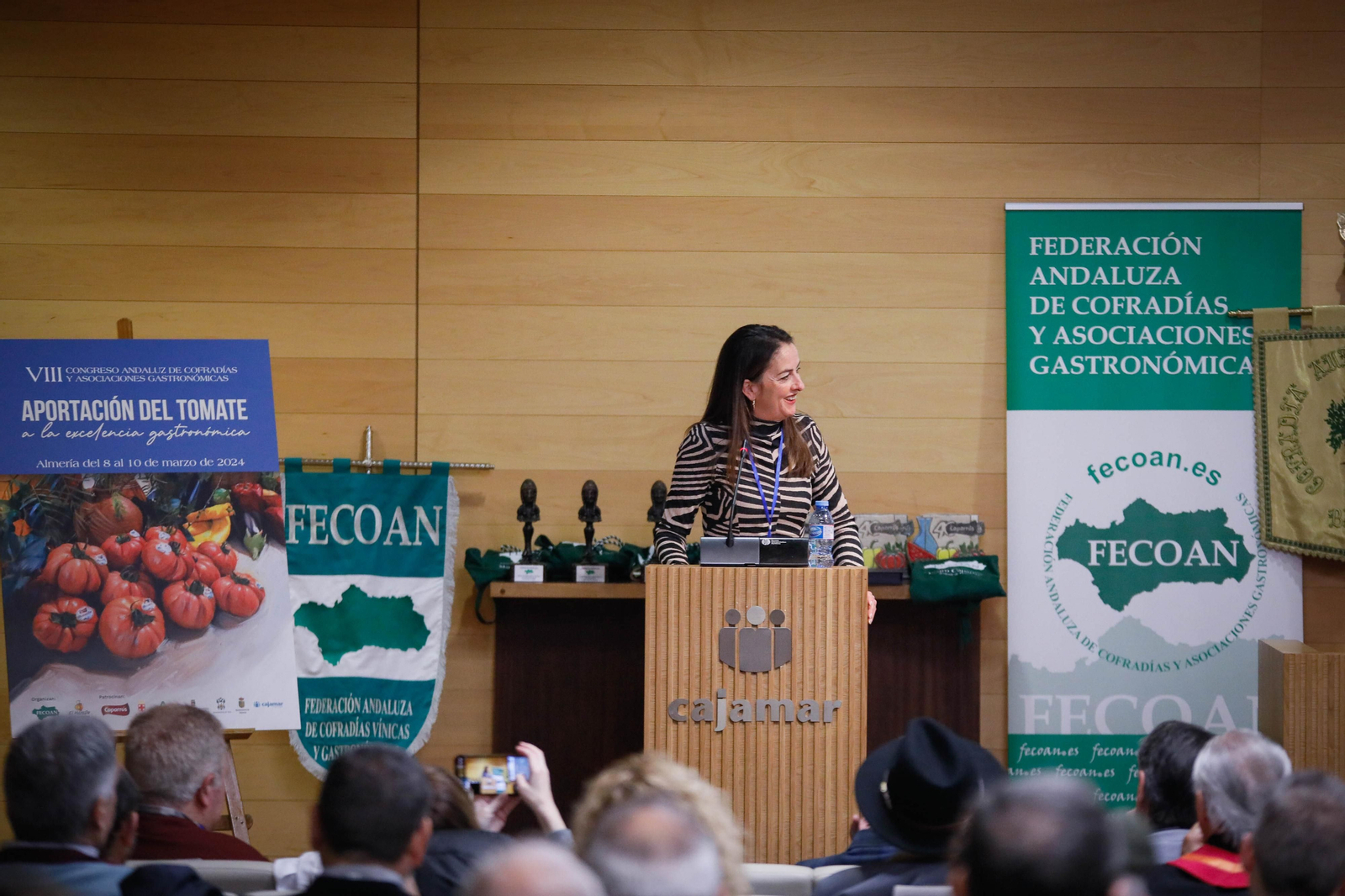 Las mejores imágenes de las conferencias en el congreso gastronómico ofrecido por CAPARROS