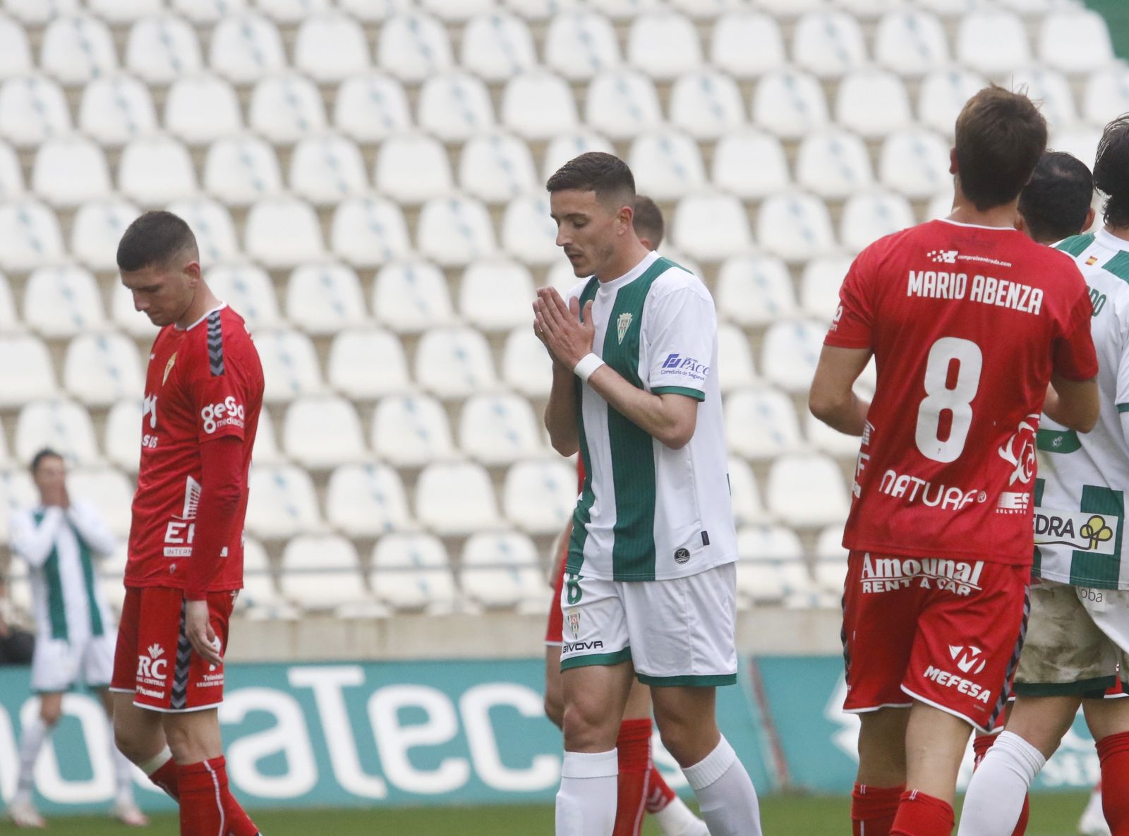 Las fotografías del empate entre el Córdoba CF y el Real Murcia