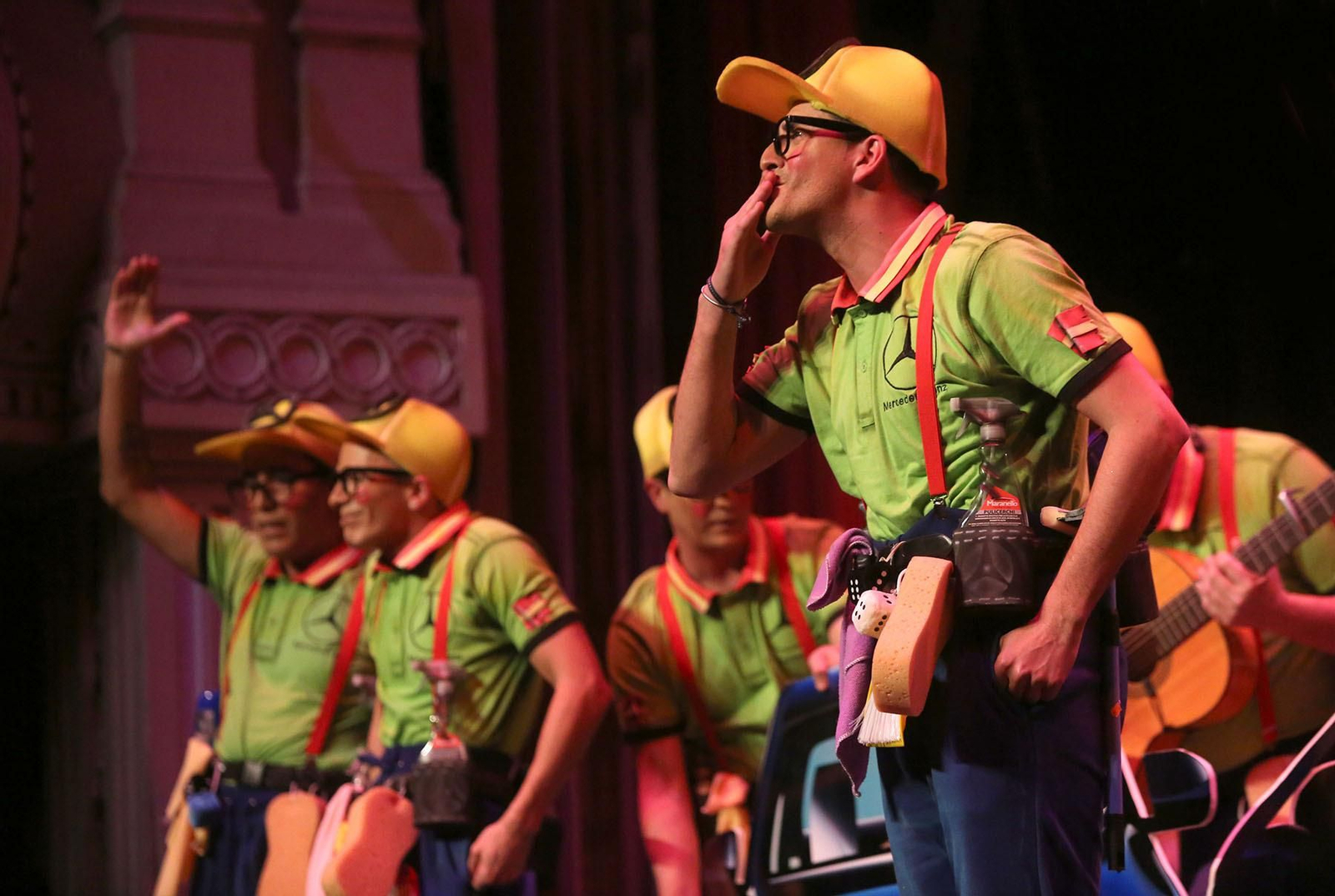 Cuarto día de preliminares del Carnaval Colombino en imágenes