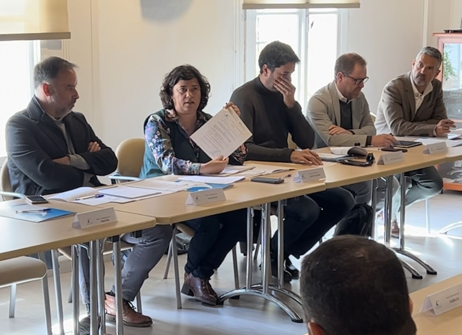 Carmen Álvarez en la asamblea del Consorcio en Jerez.