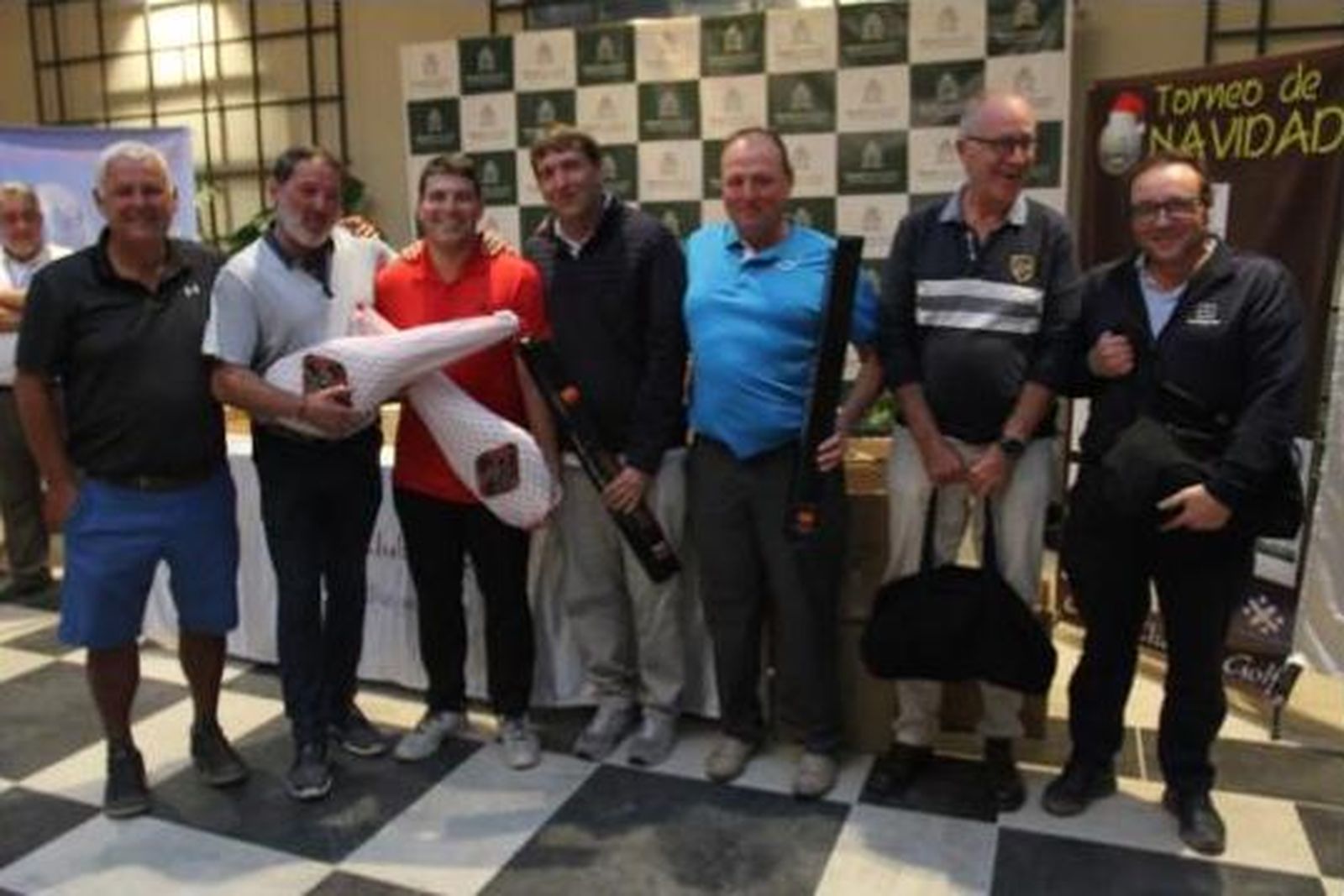 Imagen de los ganadores del Torneo de Navidad 2022.