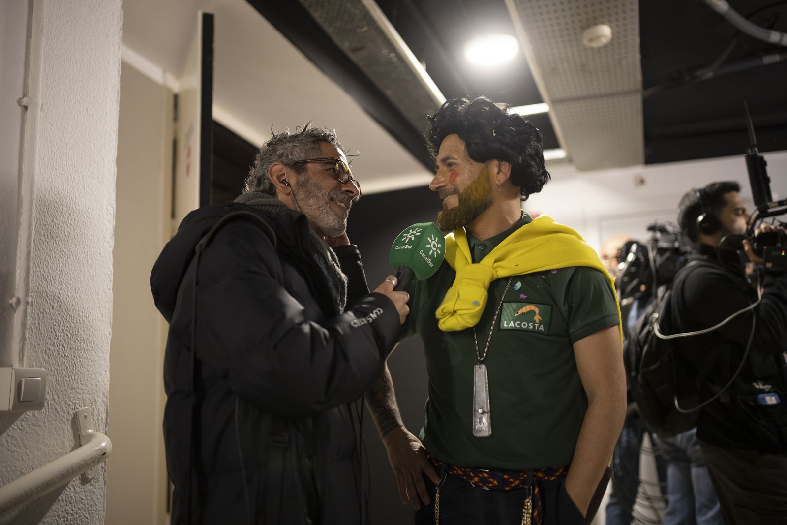 Ambiente en la final  del Carnaval Colombino