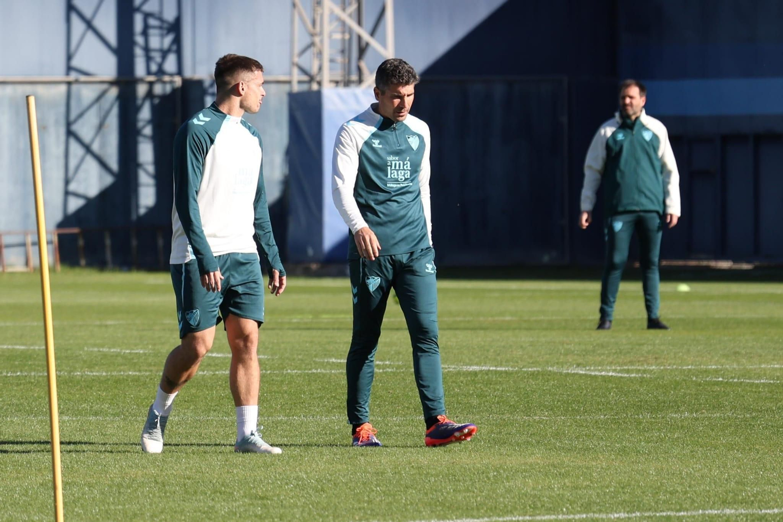 Juan Carlos Andrés ya ejerce como mano derecha de Funes en el Málaga CF