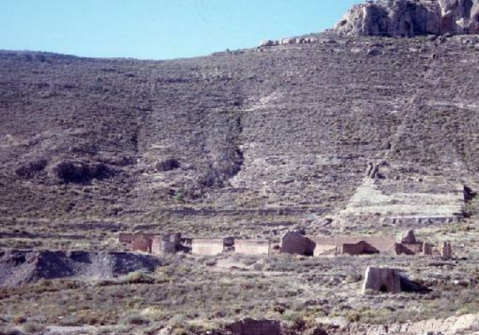 Fundiciones de plomo en la Sierra de Berja