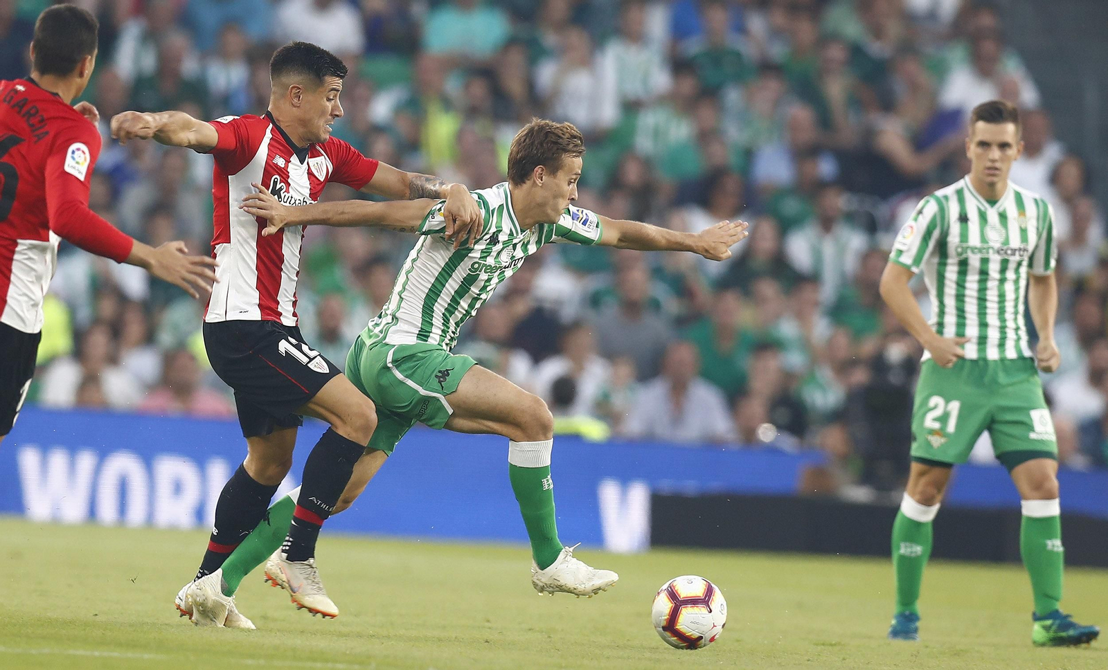 El Betis-Athletic de Bilbao, en imágenes