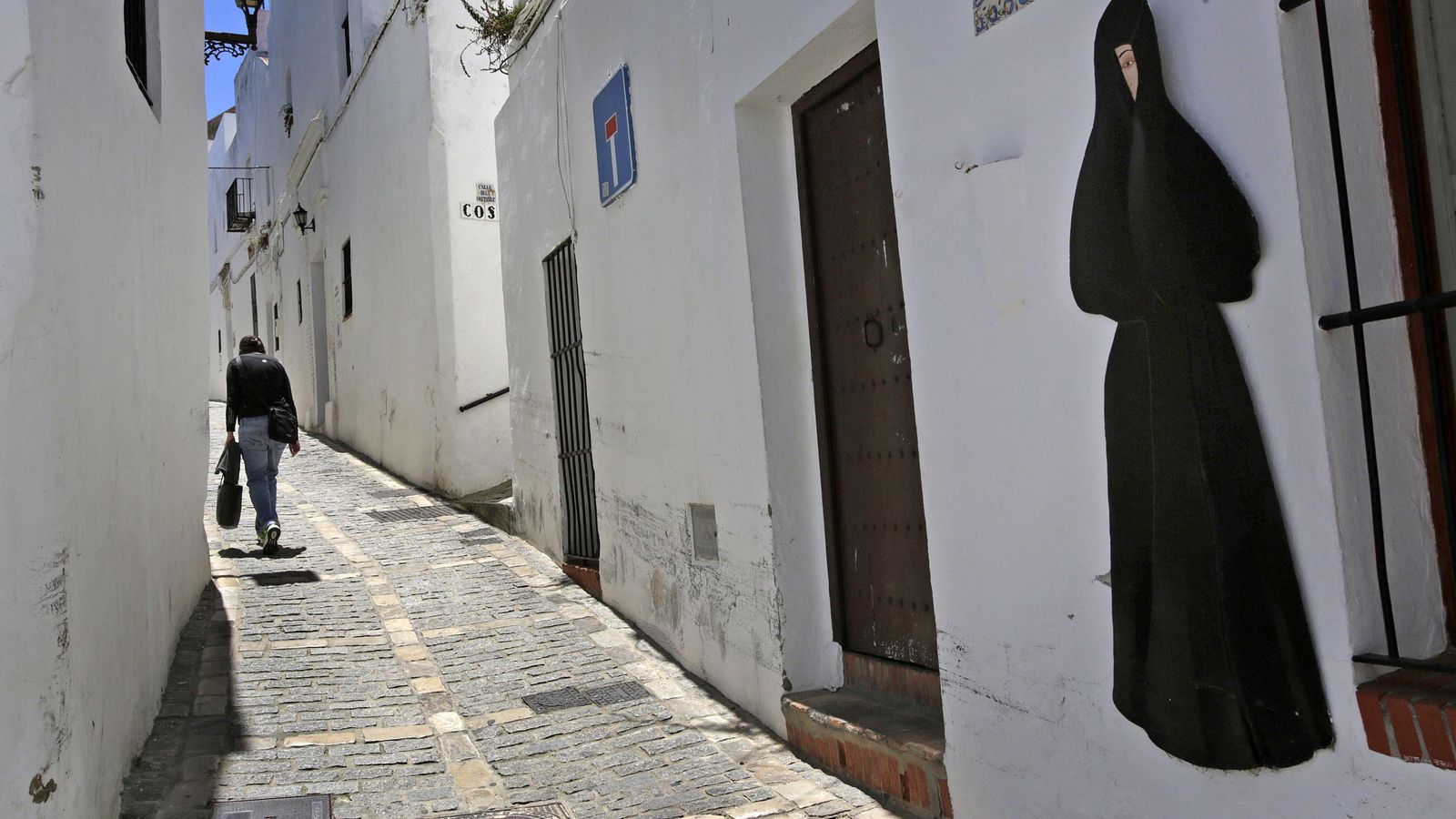 Una de las calles de Vejer Una de las calles de Vejer