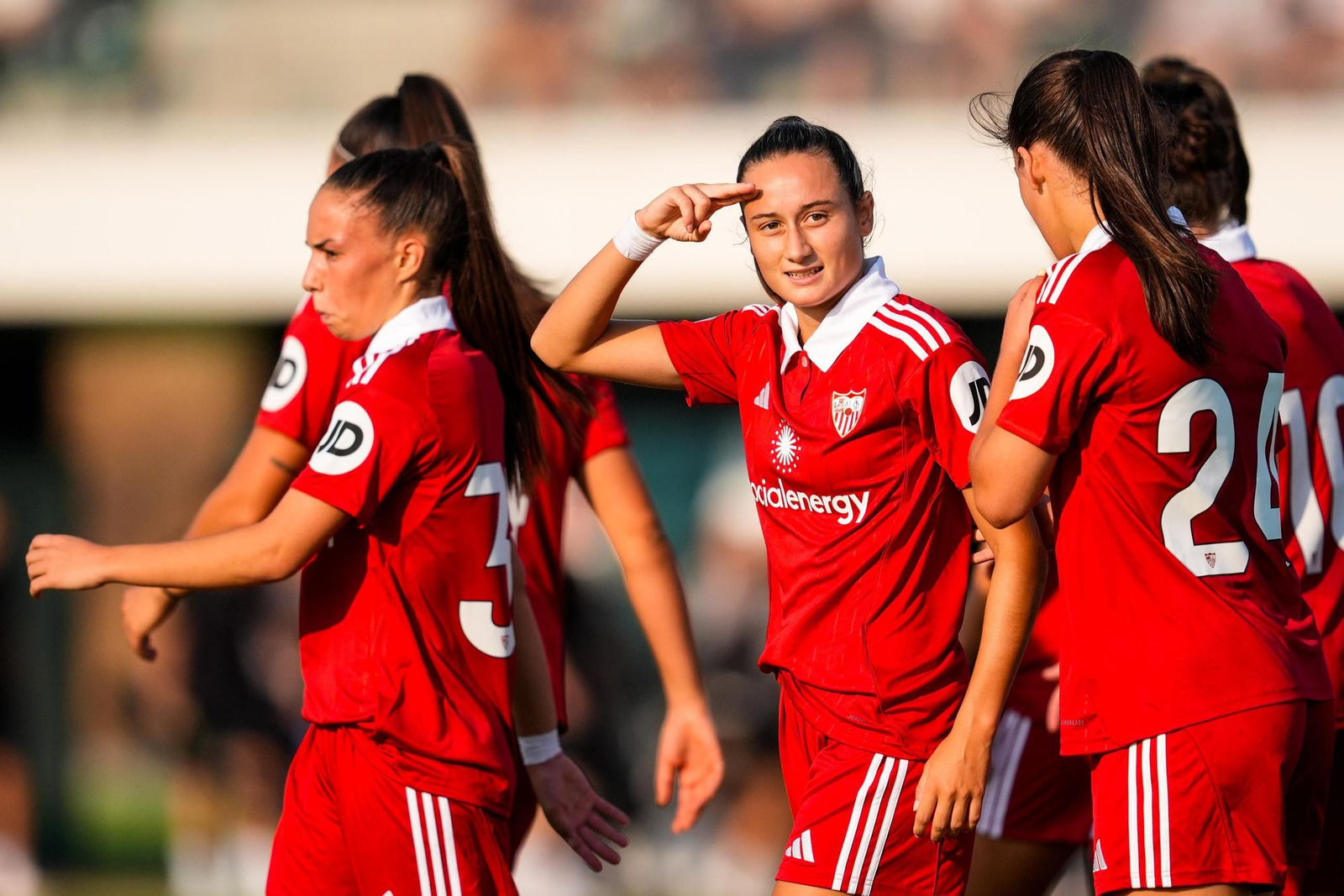 Las mejores fotos del Betis Féminas - Sevilla Femenino