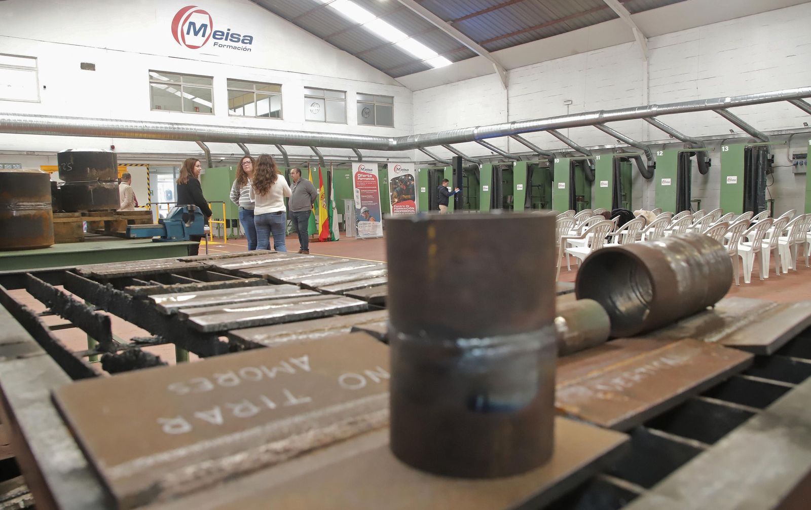 Fotos de la inauguración del nuevo centro de formación de Meisa en Palmones