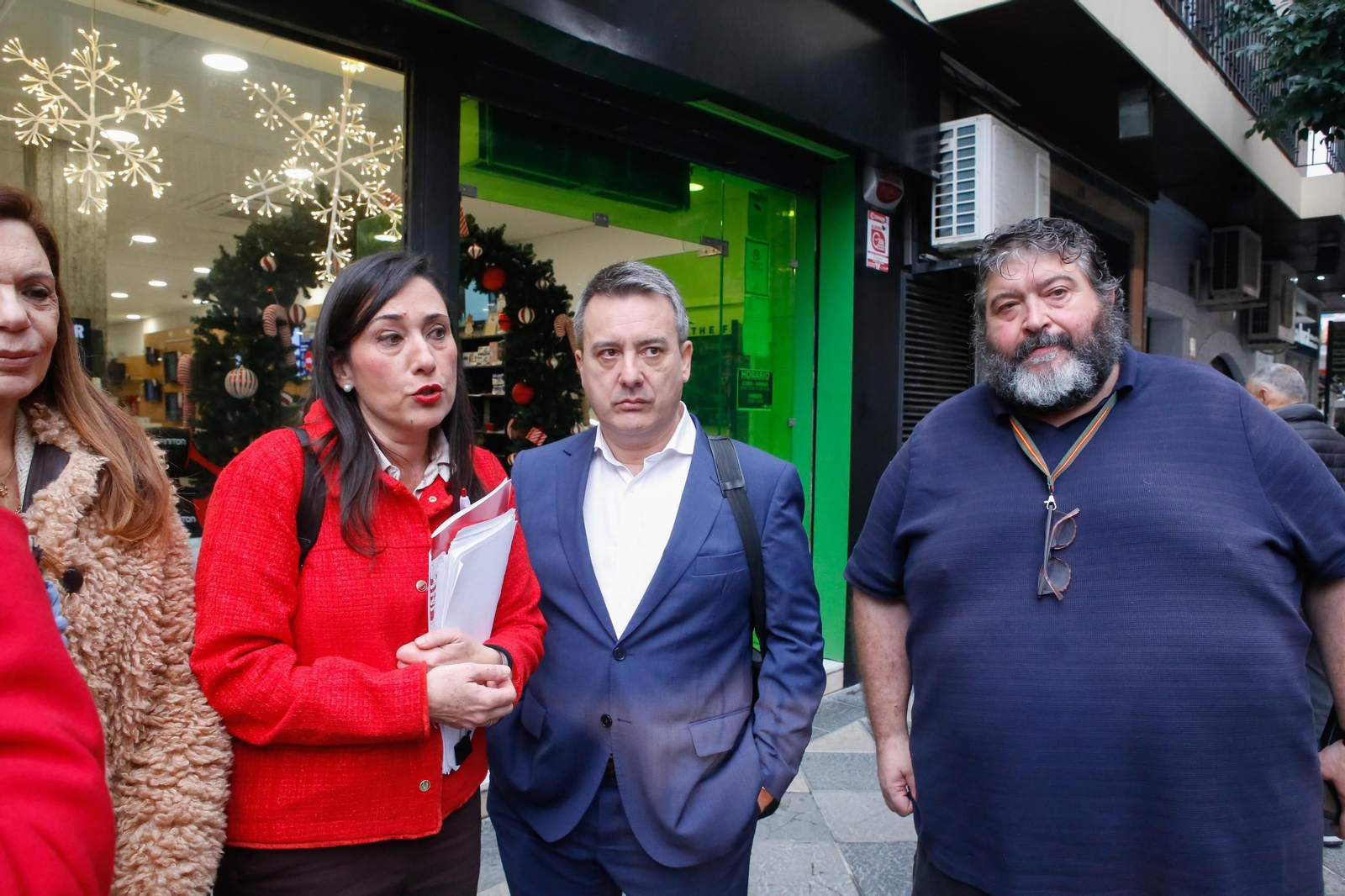 Fotos del Pleno del Ayuntamiento de Algeciras con el plantón de la oposición al alcalde Landaluce