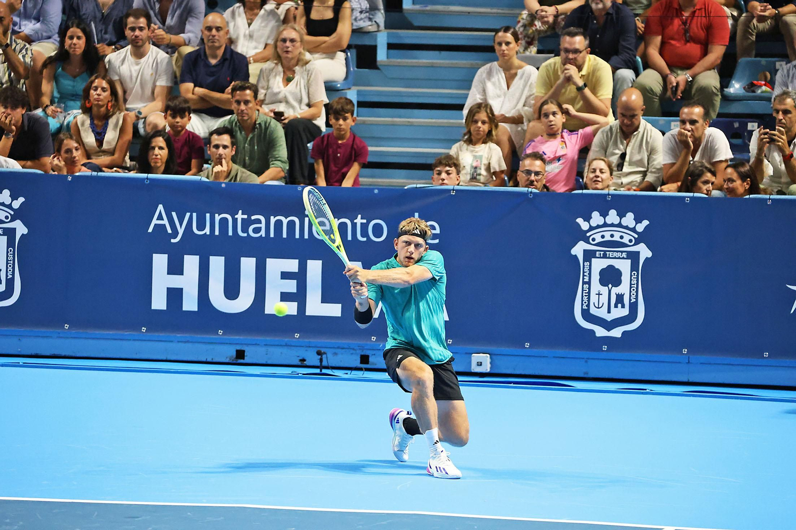 Imágenes de la final masculina de la Copa del Rey de tenis entre Daniil Medvedev y Alejandro Davidovich