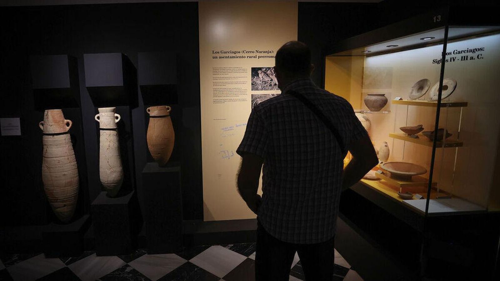 Interior del Museo Arqueológico de Jerez.