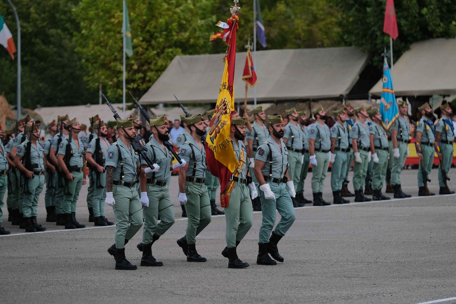 La celebración del 104 aniversario de La Legión en imágenes
