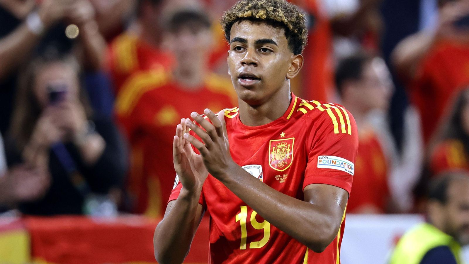 Las mejores imágenes del España - Francia