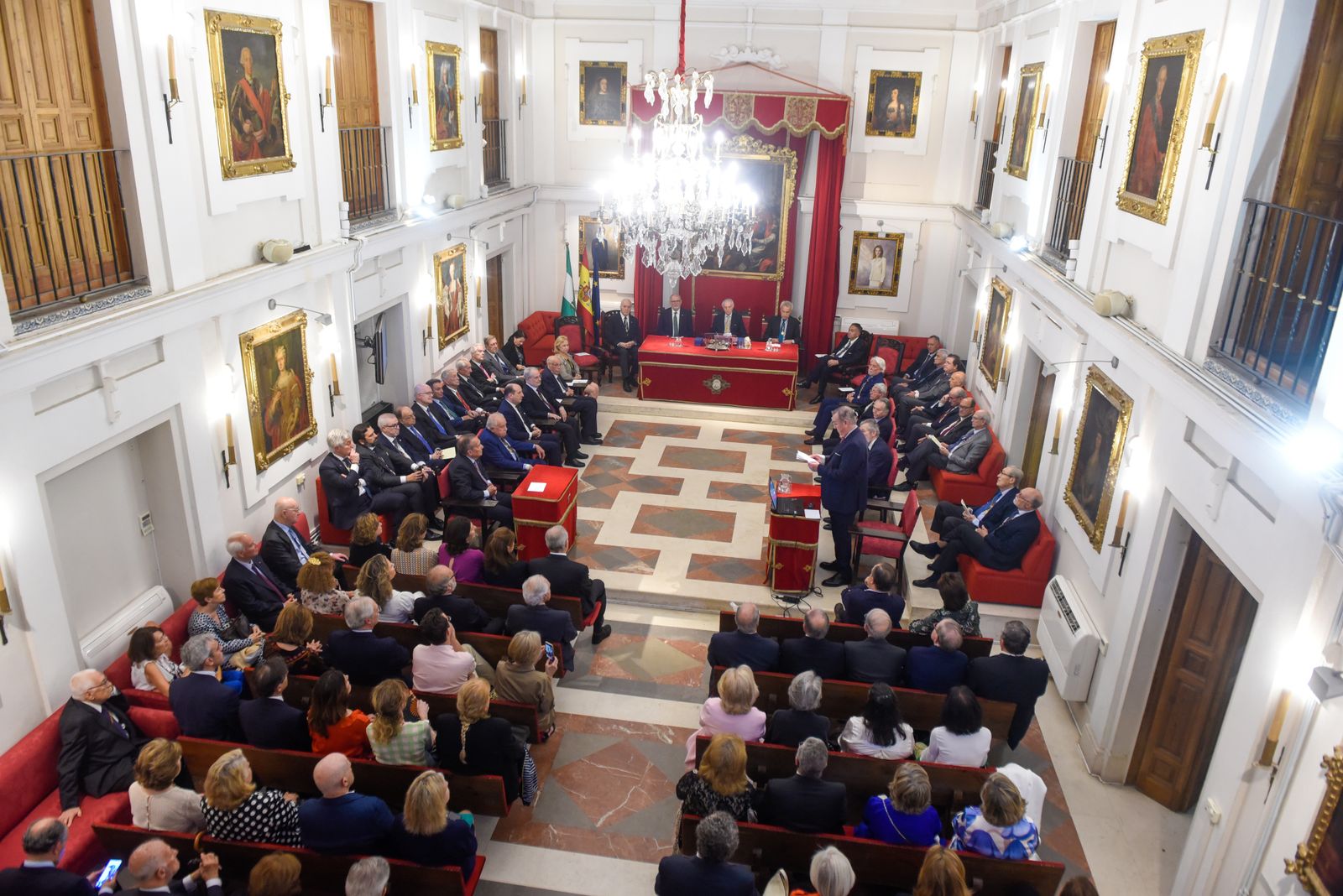 Acto por el día de la Academia en la Real Academia de Medicina y Cirugía de Sevilla