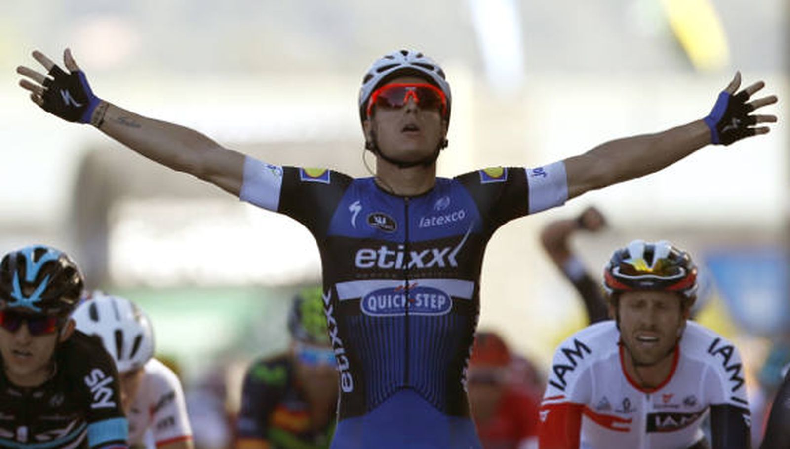 Meersman se impone en la segunda etapa en Baiona y Kwiatkowski se pone líder