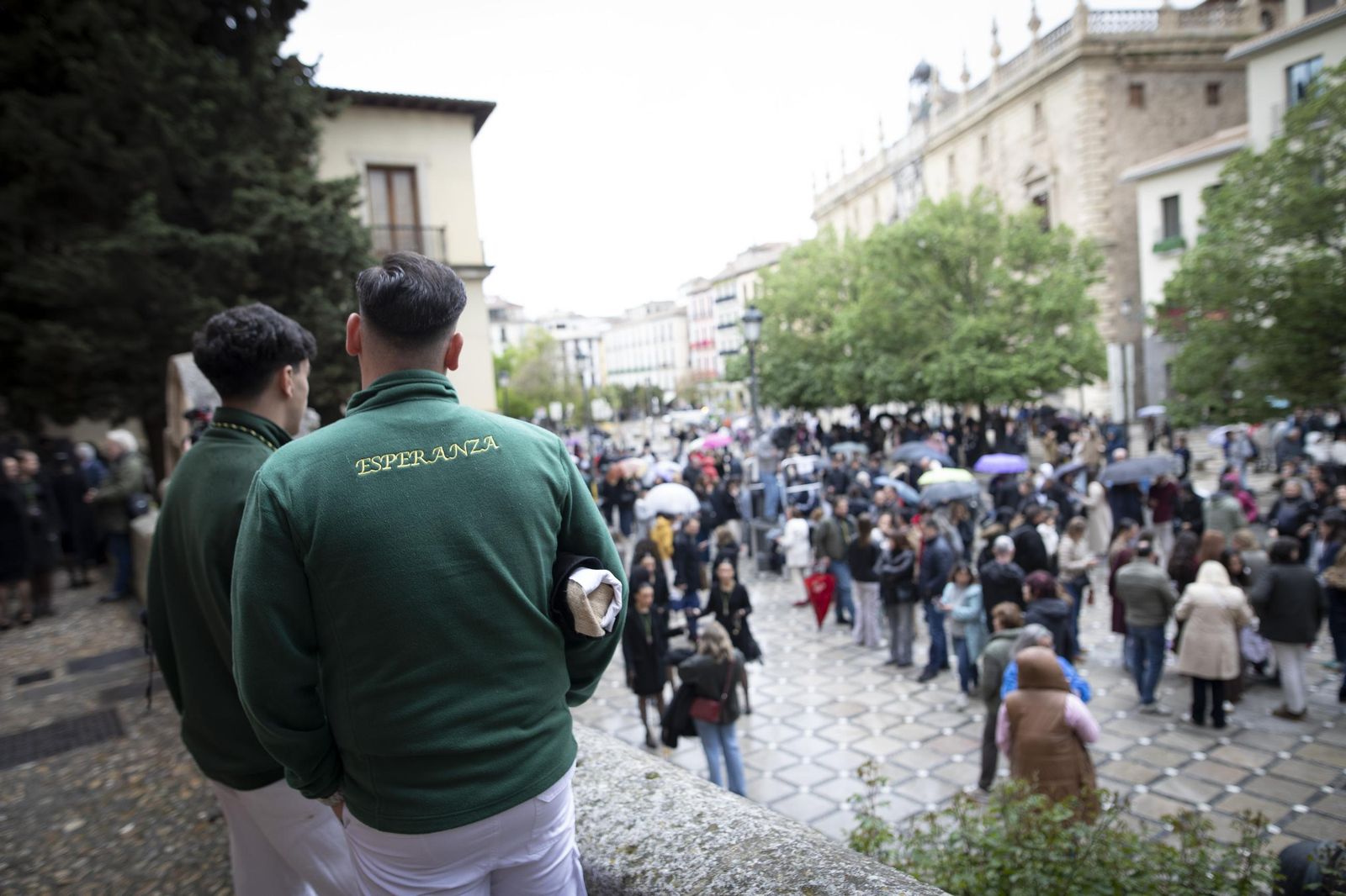 Así vivió la Hermandad de la Esperanza la suspensión de su Estación de Penitencia 2025