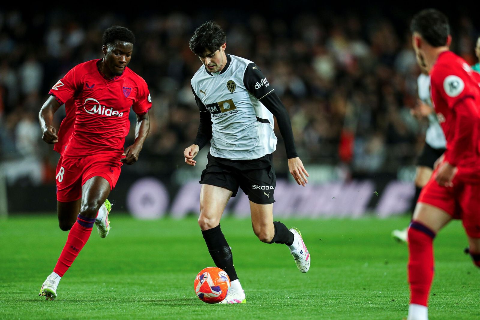Valencia - Sevilla: las mejores fotos del partido de Liga