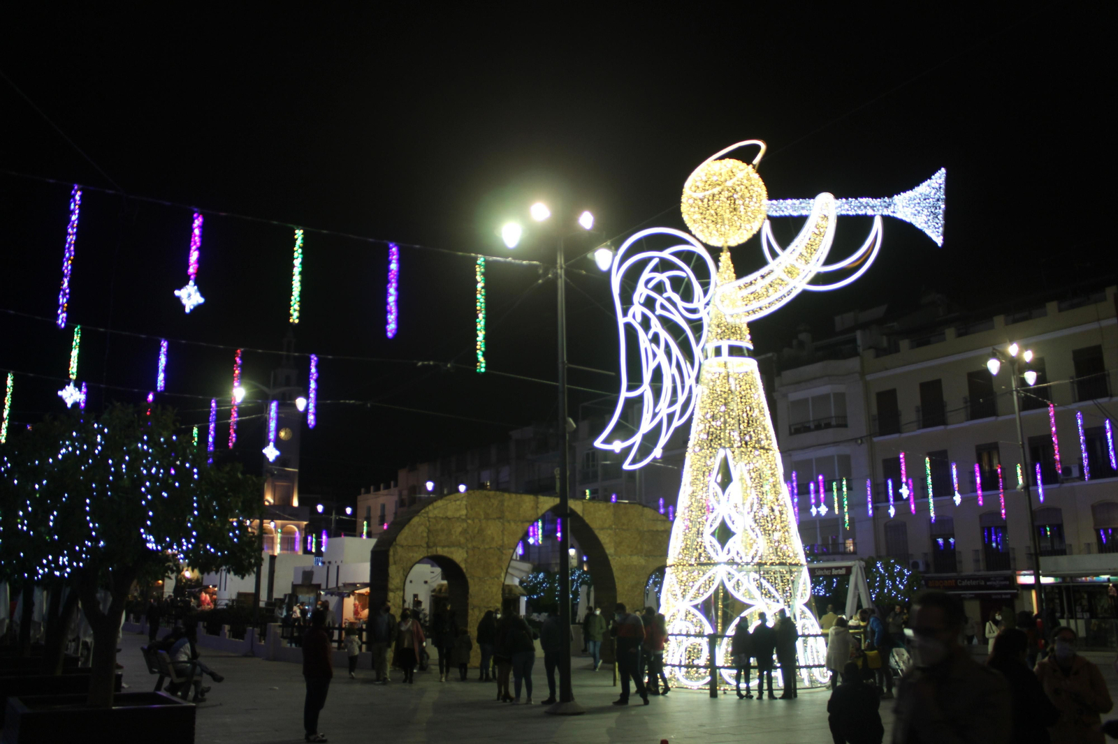 El alumbrado de Navidad de Lucena, en fotografías