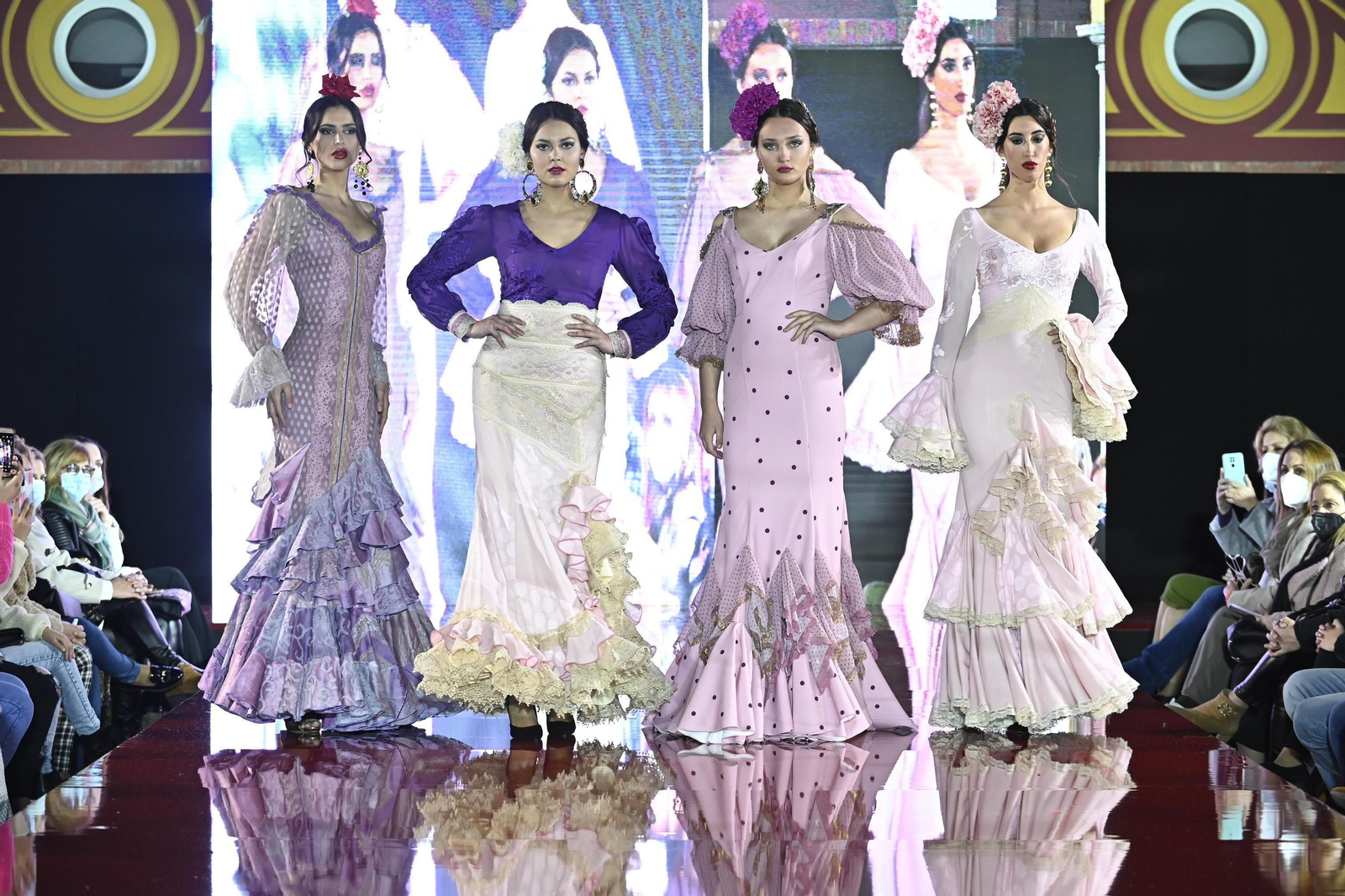 El desfile de Aurora Gaviño en Pasarela Huelva Flamenca 2022, todas las fotos