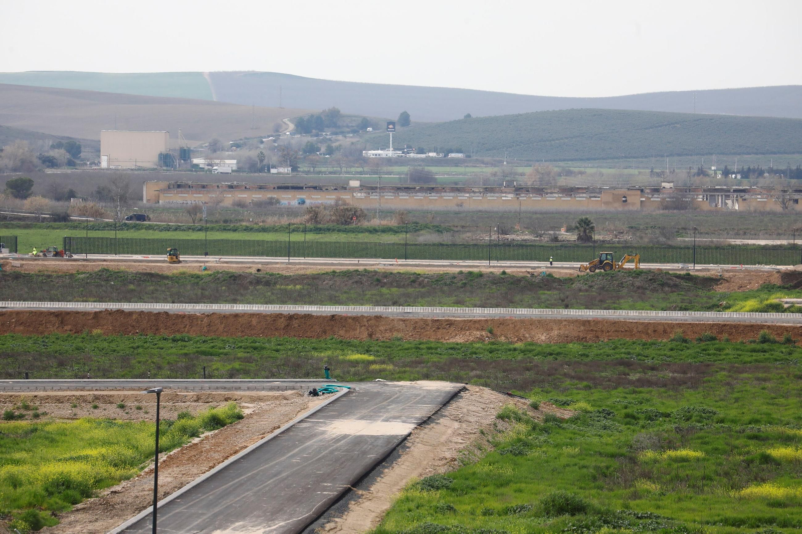 El avance de las obras de la Base Logística del Ejército de Tierra, en imágenes