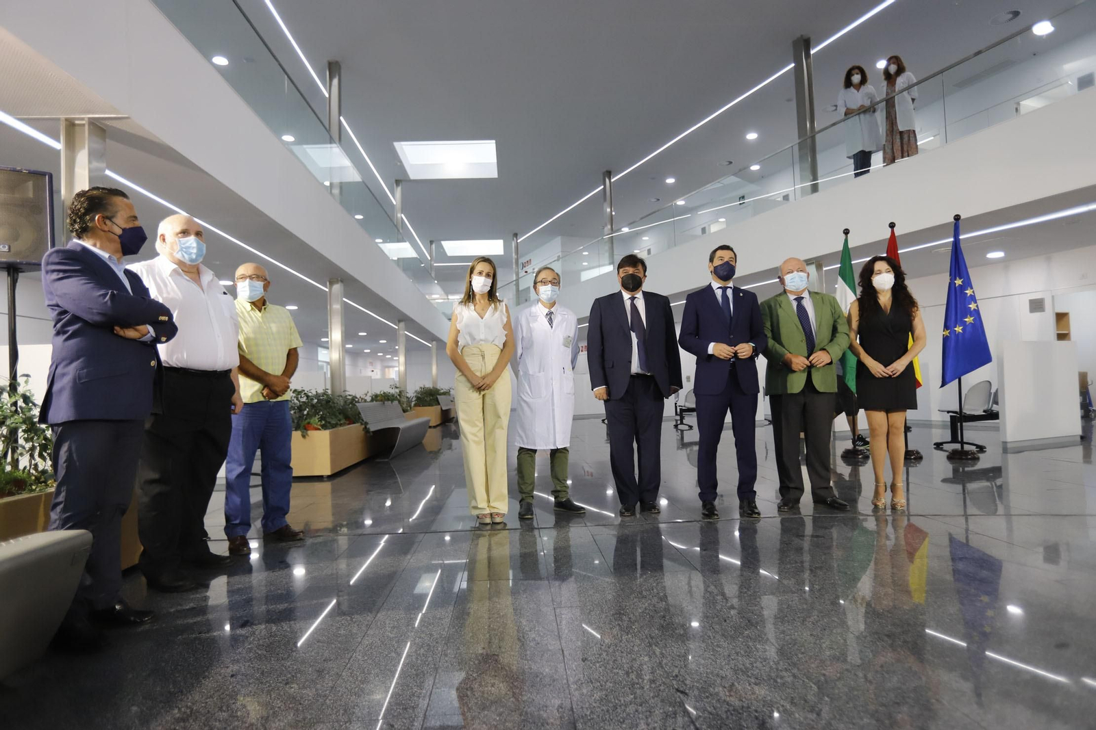 Imágenes de la inauguración del Centro de Salud de Isla Chica en Huelva