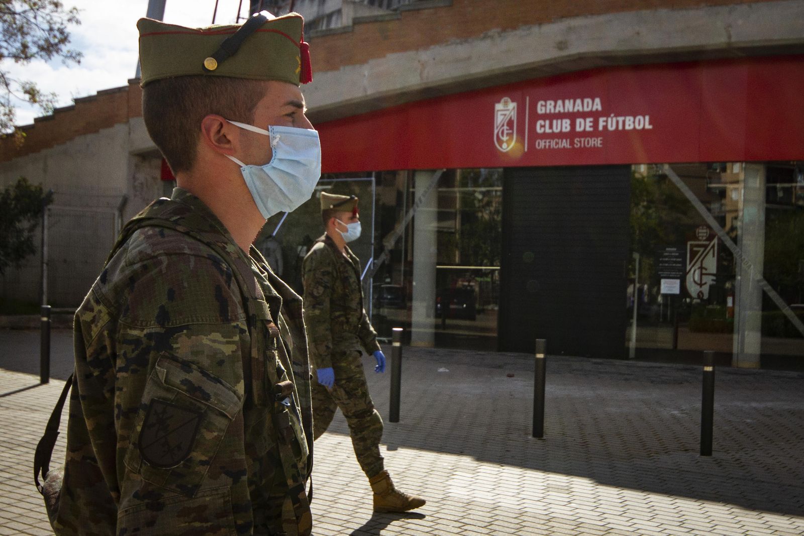 La Legión se despliega hoy en Granada para controlar el coronavirus