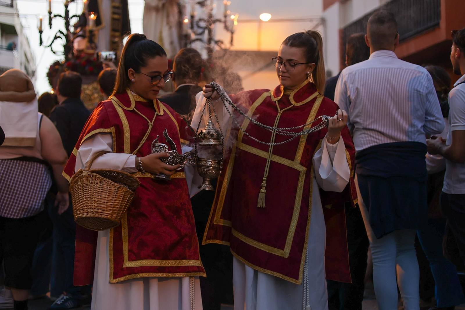 Imágenes de la procesión de Bendición.