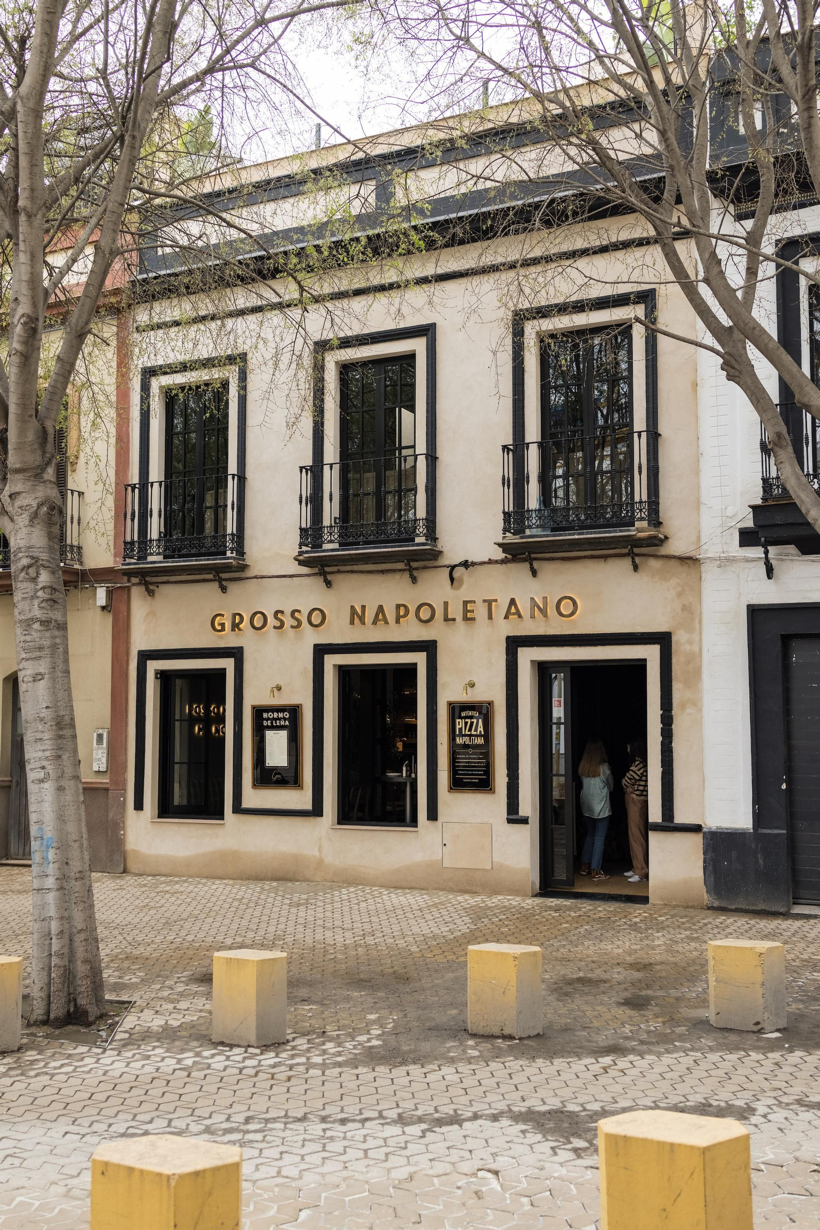 Fachada del local de Grosso Napoletano, en la Alameda de Hércules.