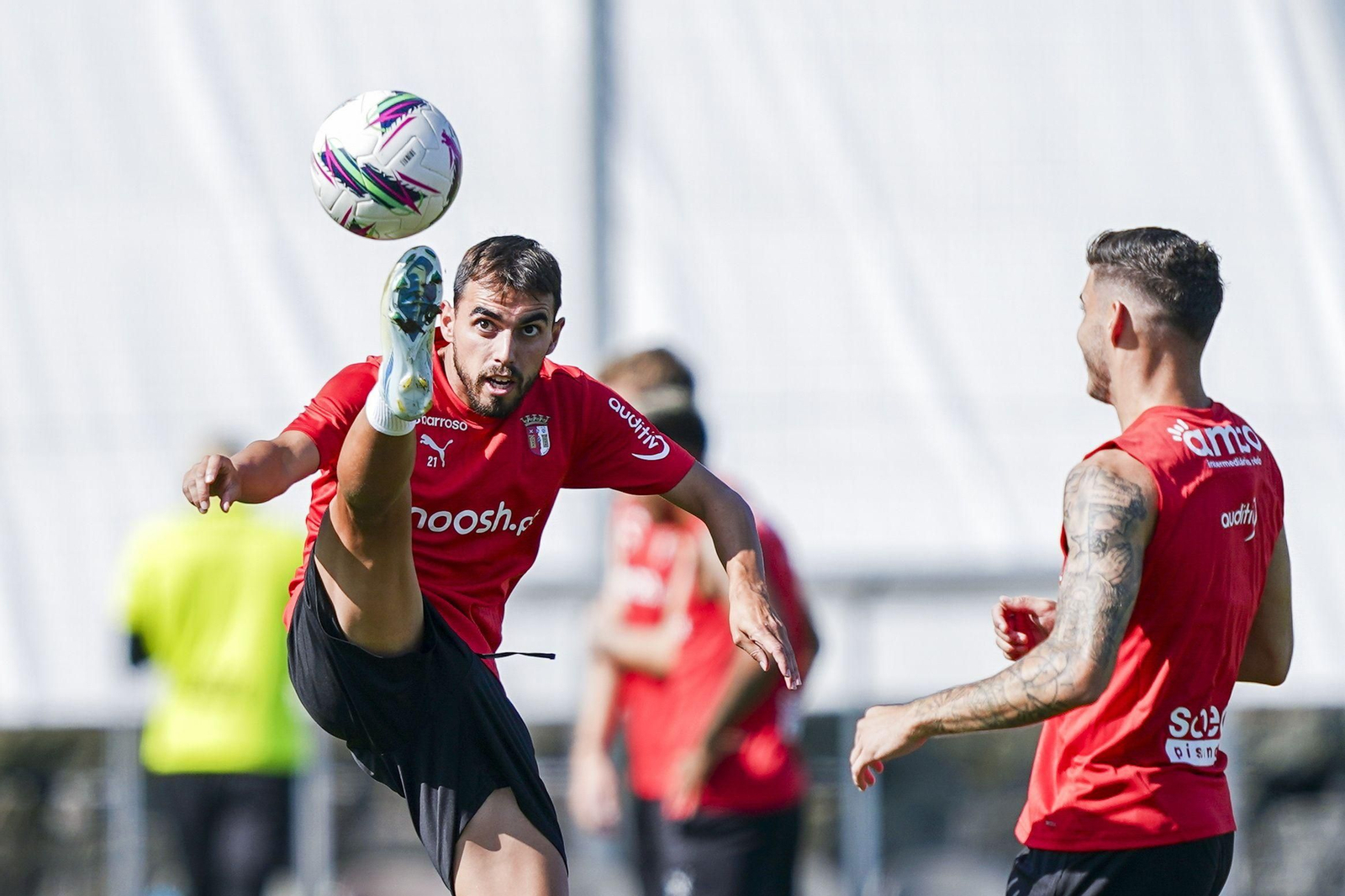 Ricardo Horta, en acción.