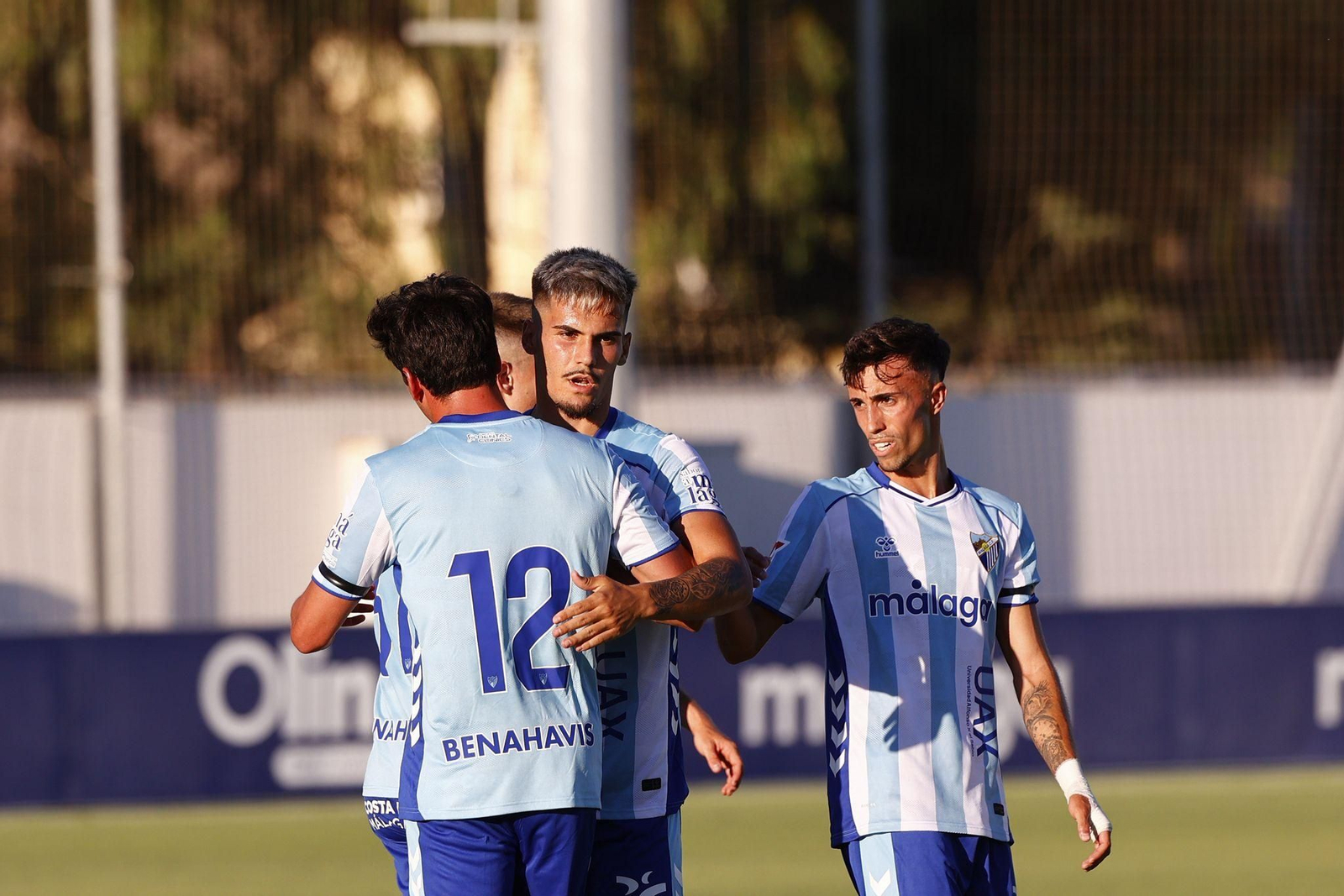 El Málaga CF- Antequera CF de pretemporada, en imágenes