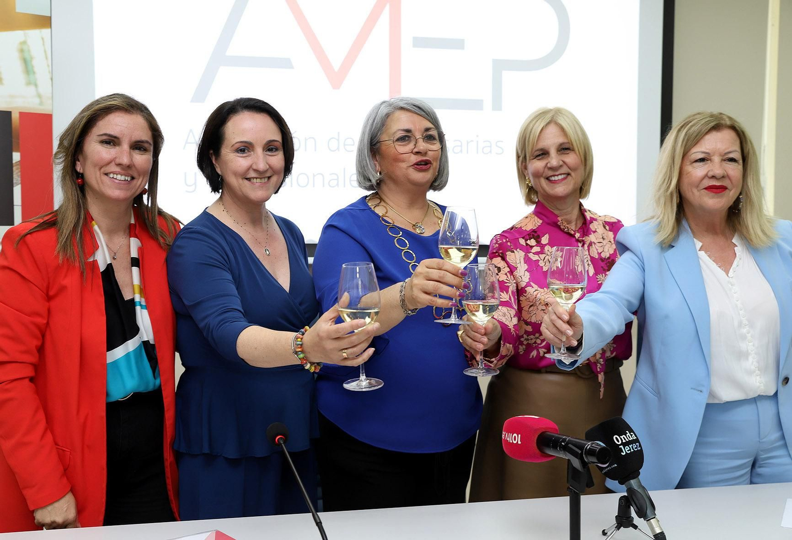 Susana Sánchez Toro, Nela García, Gemma García Bermúdez, María José García-Pelayo y Ana Alonso Lorente.